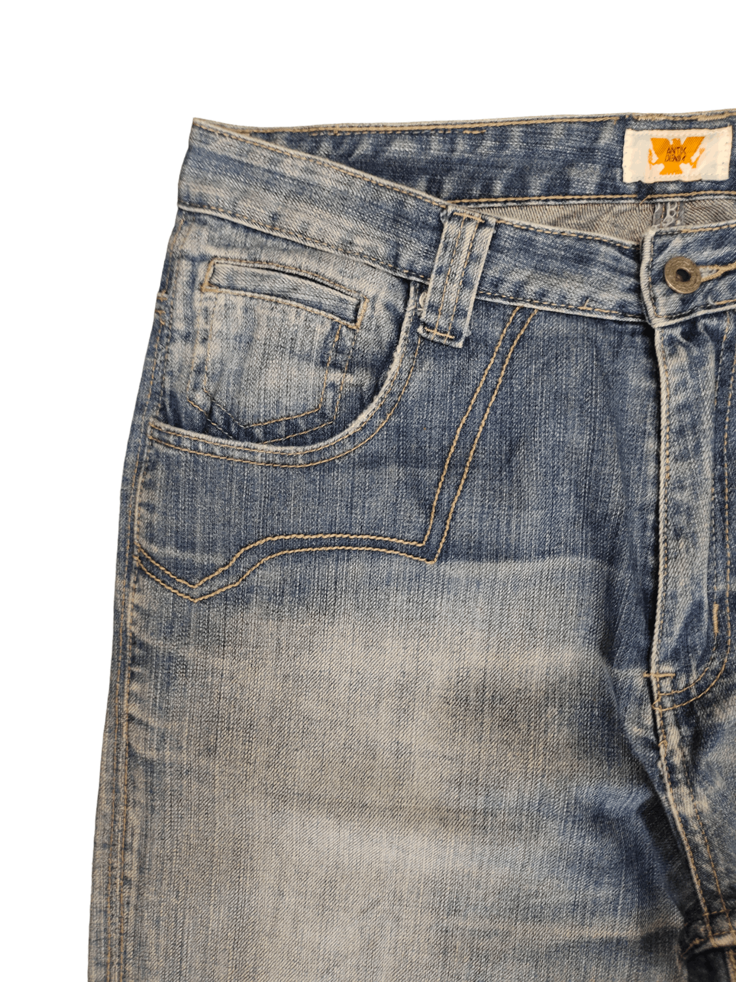 Affliction Loose Jean 90s Antik Denim Wide Leg Affliction True Religion Size US 32 / EU 48 - 12 Thumbnail