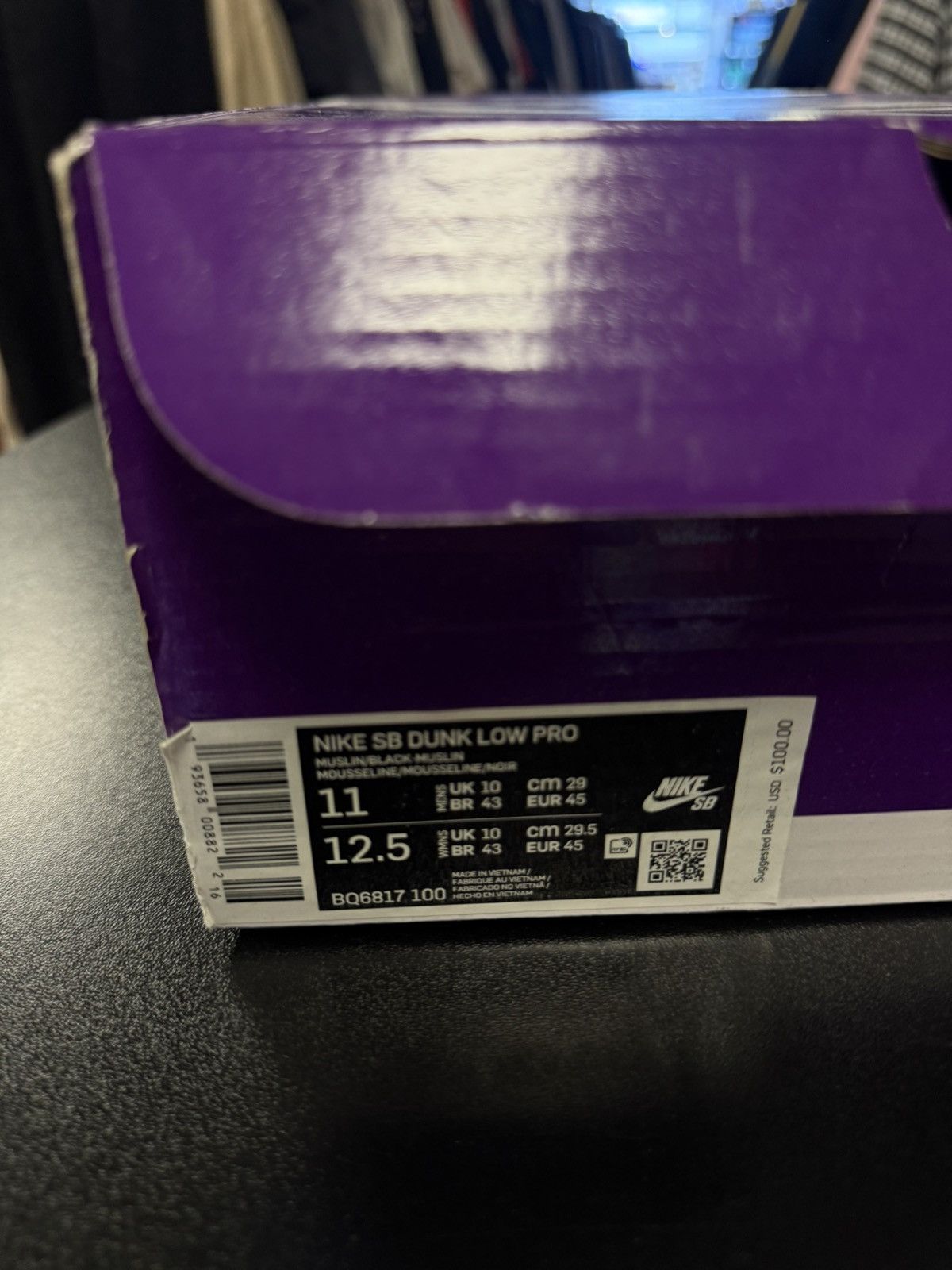 Nike Size 11 - Nike Dunk SB Low Muslin “Hennessy” 2020 Size US 11 / EU 44 - 17 Thumbnail