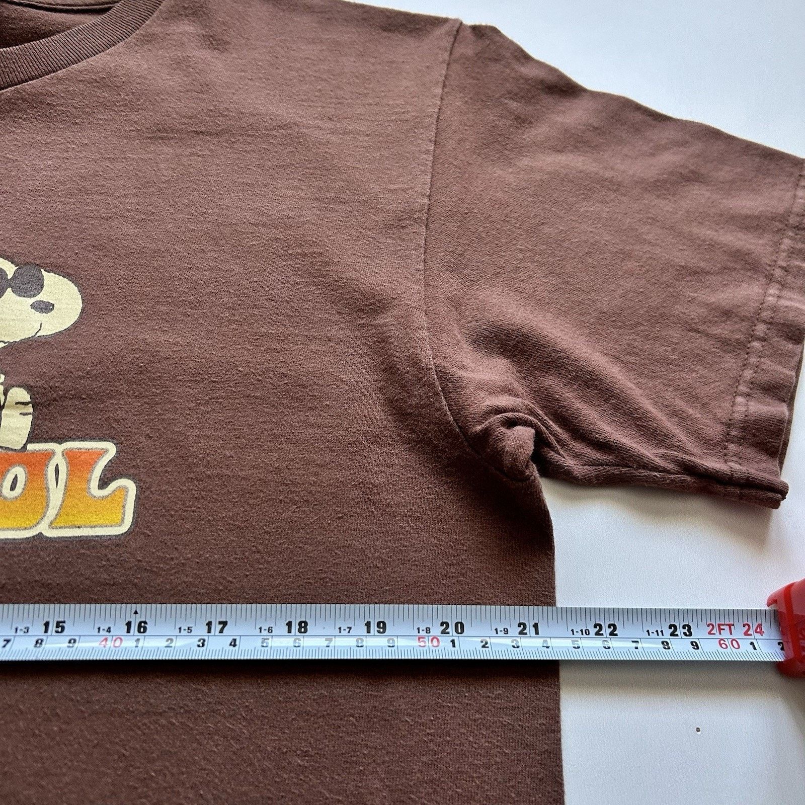 Fruit Of The Loom Vintage Snoopy Joe Cool T-Shirt Large Y2K Old School Rare Size US L / EU 52-54 / 3 - 4 Thumbnail