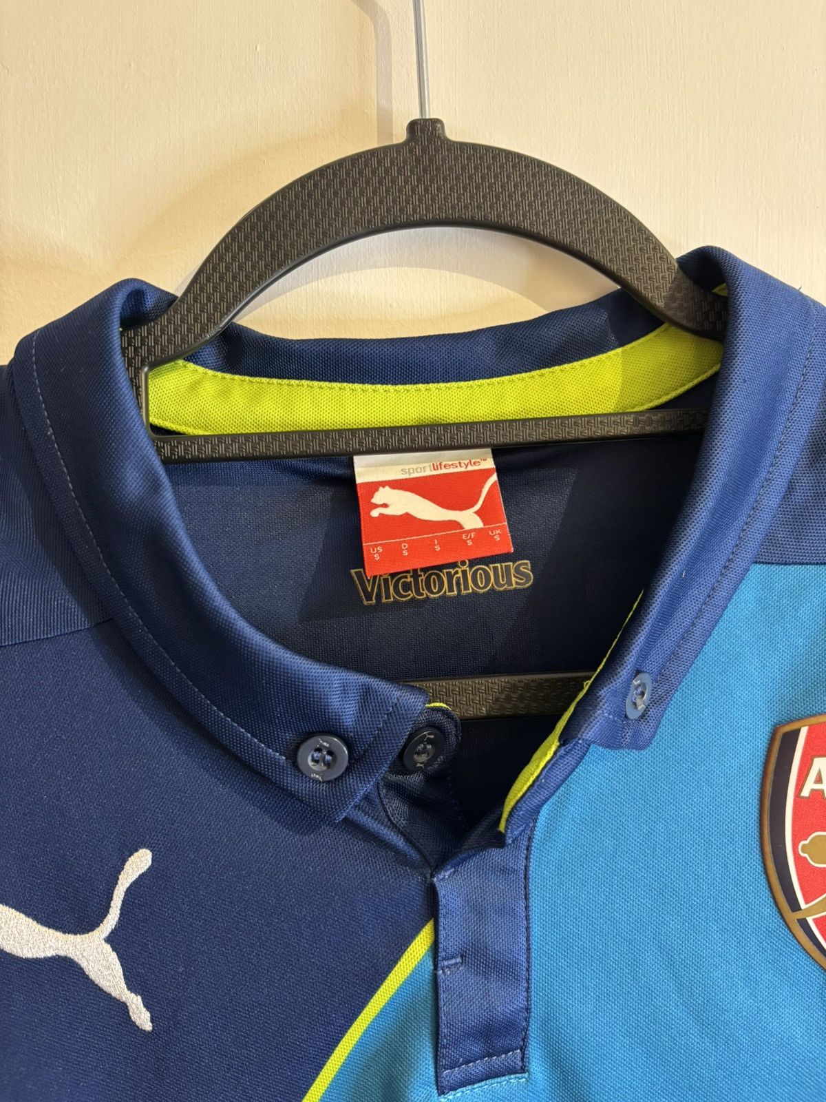 Puma Arsenal Cazorla 2014/15 third football shirt Size US S / EU 44-46 / 1 - 3 Thumbnail
