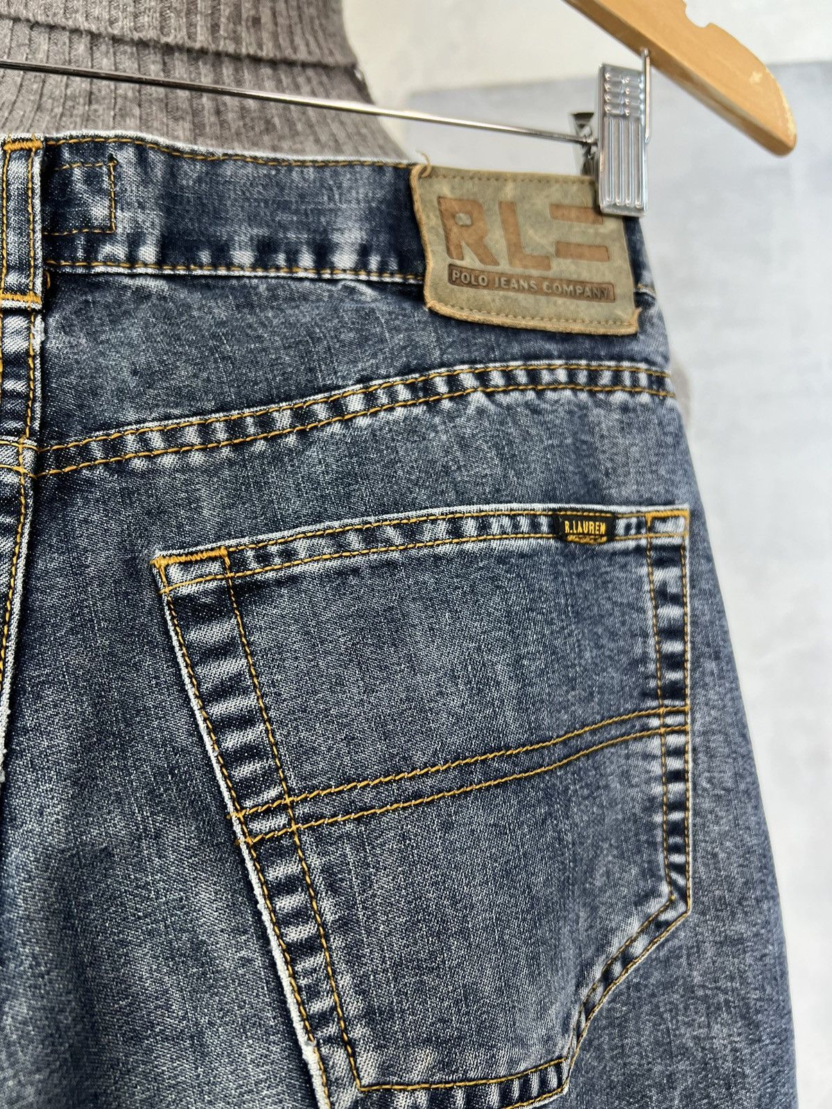 Lauren Ralph Lauren Vintage Blue Polo Jeans Company Ralph Lauren Pants 30 - 32 Size US 32 / EU 48 - 11 Thumbnail