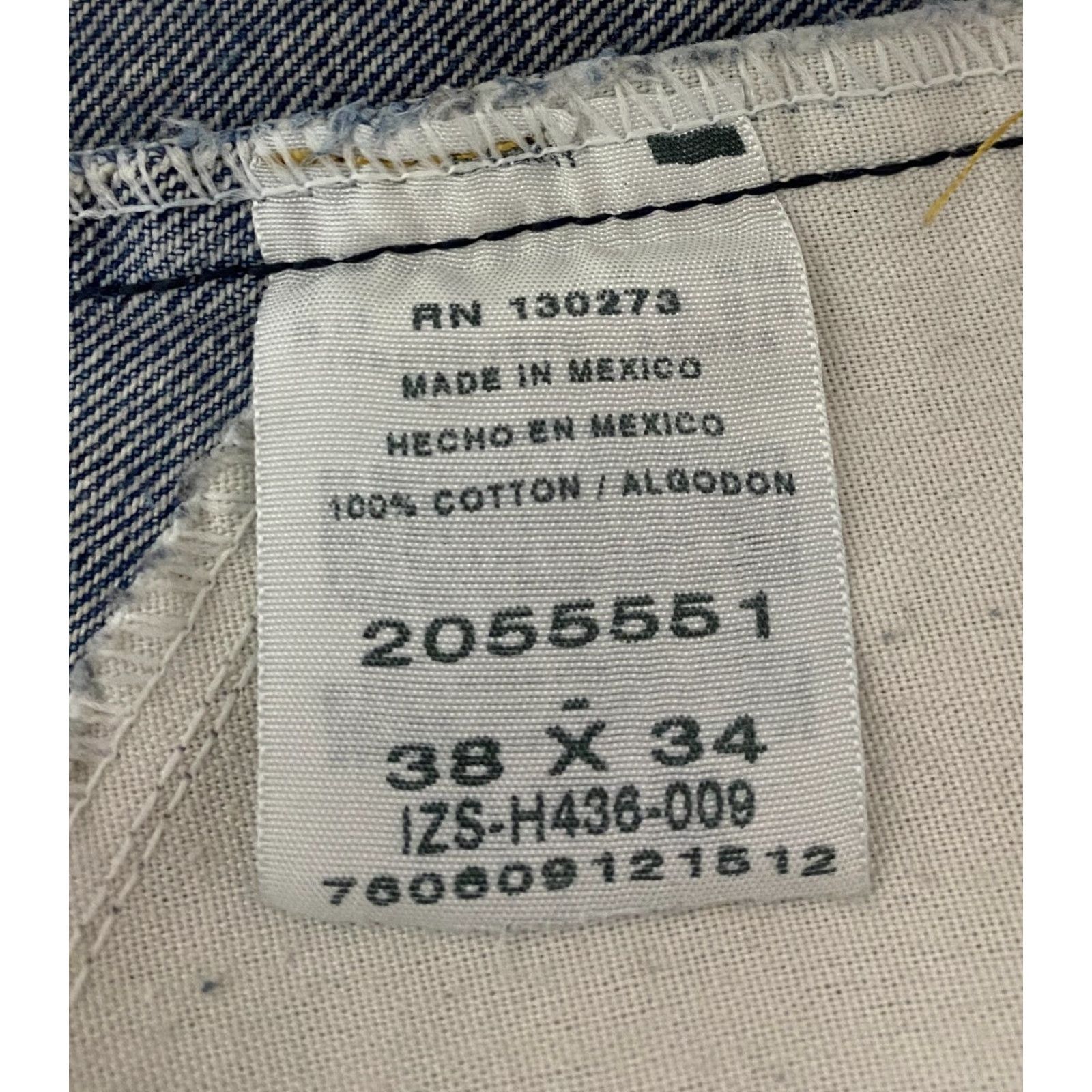 Lee Lee Relaxed Fit Jeans Men’s Size 38×34 Blue 100 % Cotton Straight Denim Size US 38 / EU 54 - 7 Thumbnail
