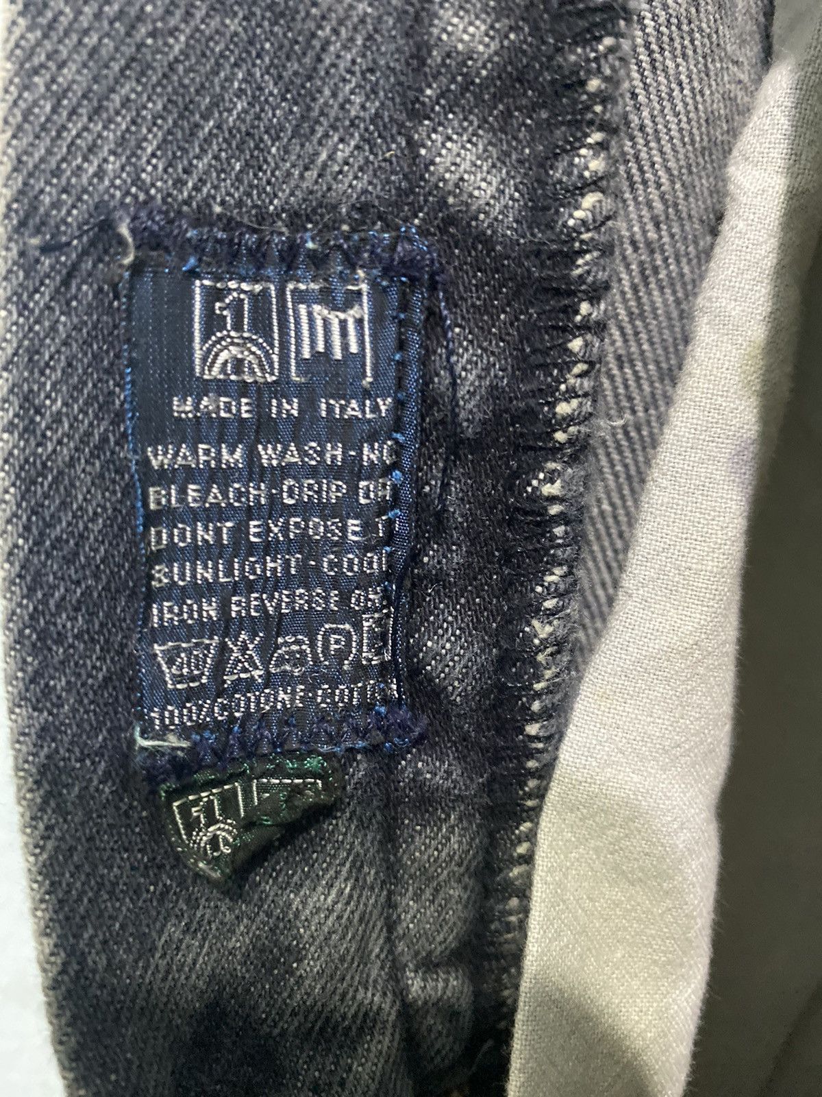 Designer × Valentino × Vintage VALENTINO GARAVANI Jeans 👖 Denim Made in Italy 🇮🇹 Size US 32 / EU 48 - 6 Thumbnail