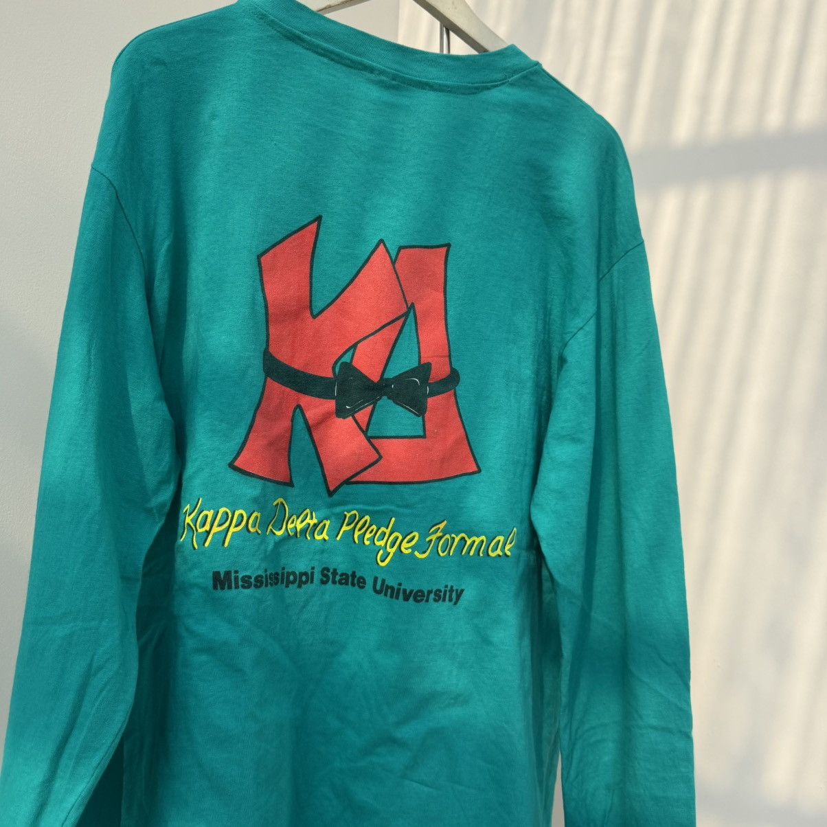 Vintage 1989 Kappa Delta Pledge Formal Mississippi State Univ. Ls Size US XL / EU 56 / 4 - 7 Thumbnail