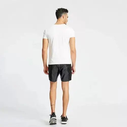 Leather shorts