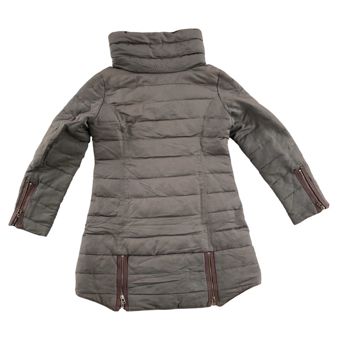 Japanese Brand Kirkas Zip Up Down Jacket Size S / US 4 / IT 40 - 2 Thumbnail