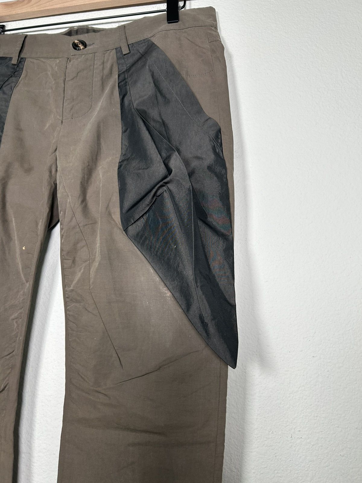 Rick Owens SS10 Gleam Origami Pocket Slim Pants Size US 30 / EU 46 - 4 Thumbnail