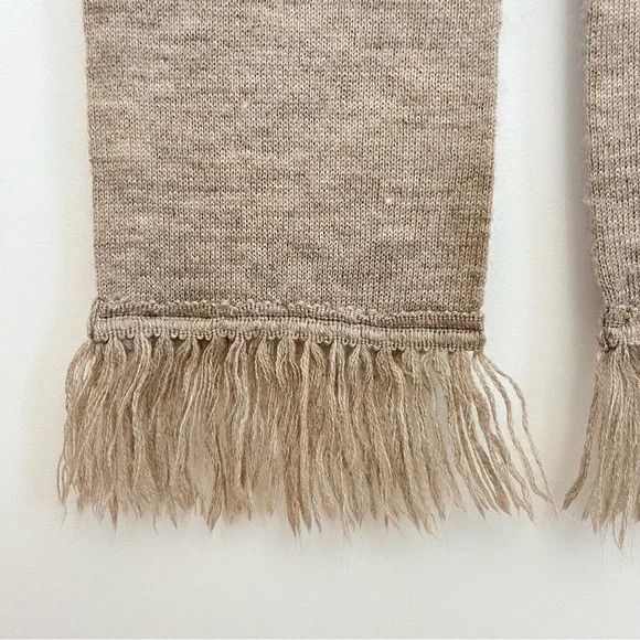 Loro Piana McDonald New Zealand Super Fine Kid Lambswool Scarf Mohair Size ONE SIZE - 2 Thumbnail
