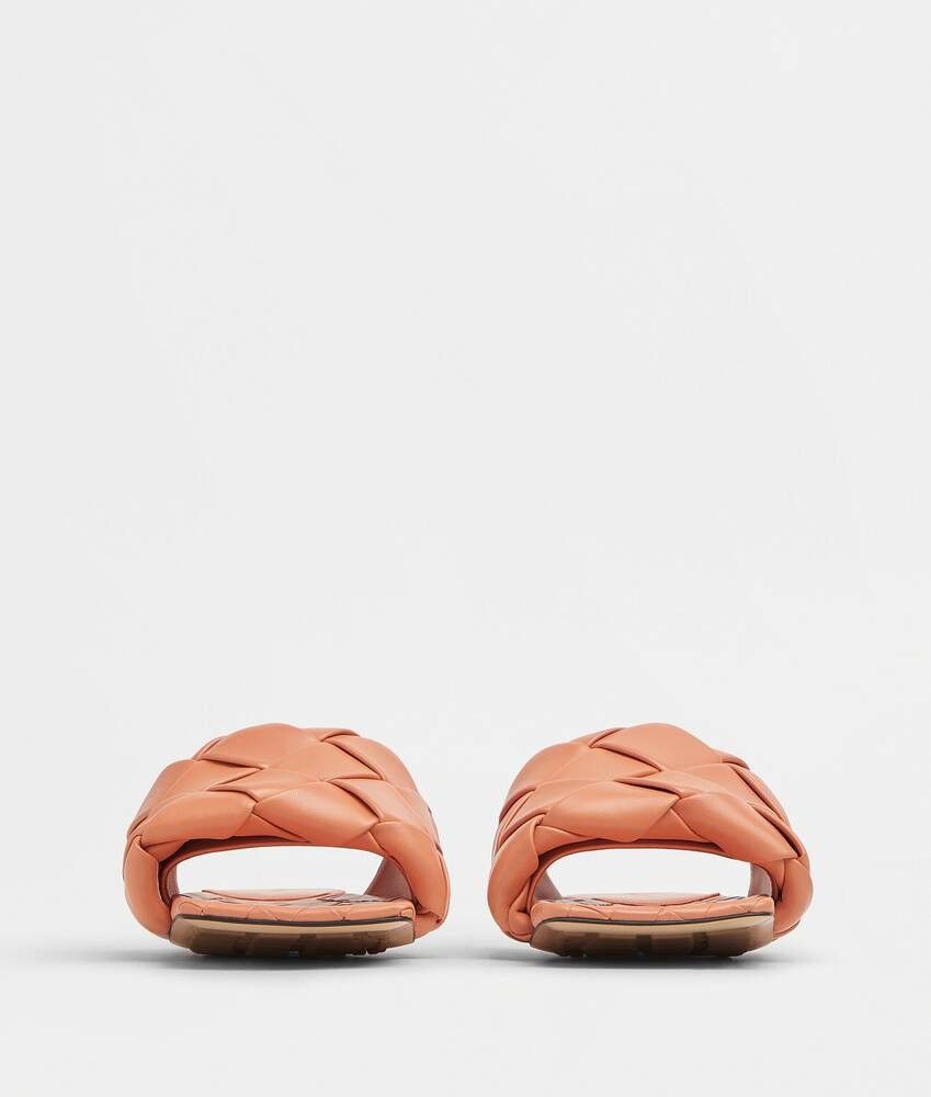 Bottega Veneta o1n1vont1124 Lido Flat Sandals in Orange Size US 6 / IT 36 - 2 Thumbnail