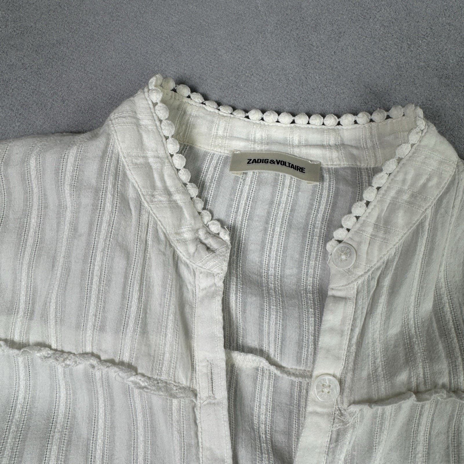 Zadig & Voltaire Zadig & Voltaire Ranil Dress Blanc (White) Size S Mini Size S / US 4 / IT 40 - 6 Thumbnail