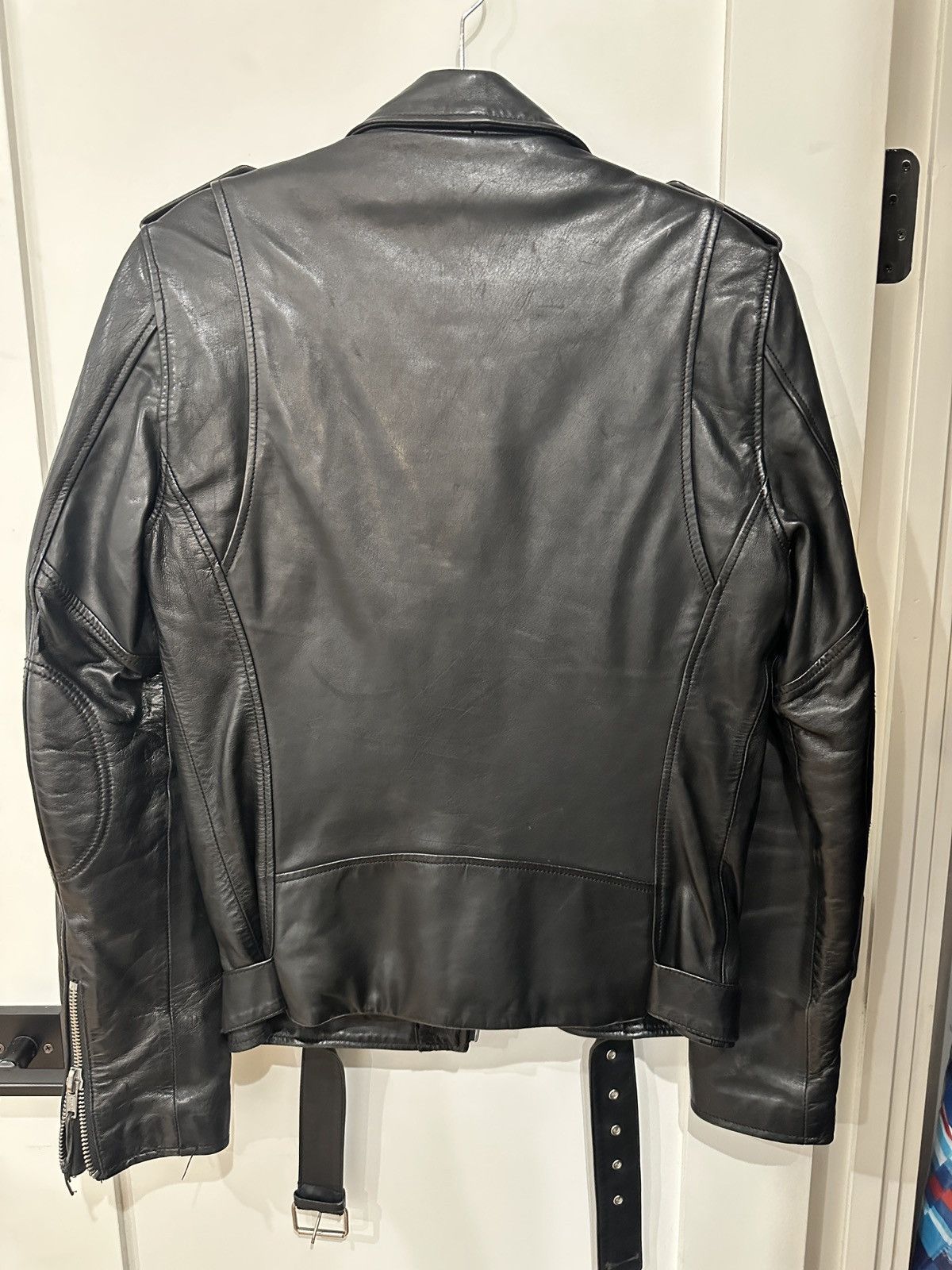 Blk Dnm BLK DNM Leather Moto Jacket Size US S / EU 44-46 / 1 - 3 Thumbnail