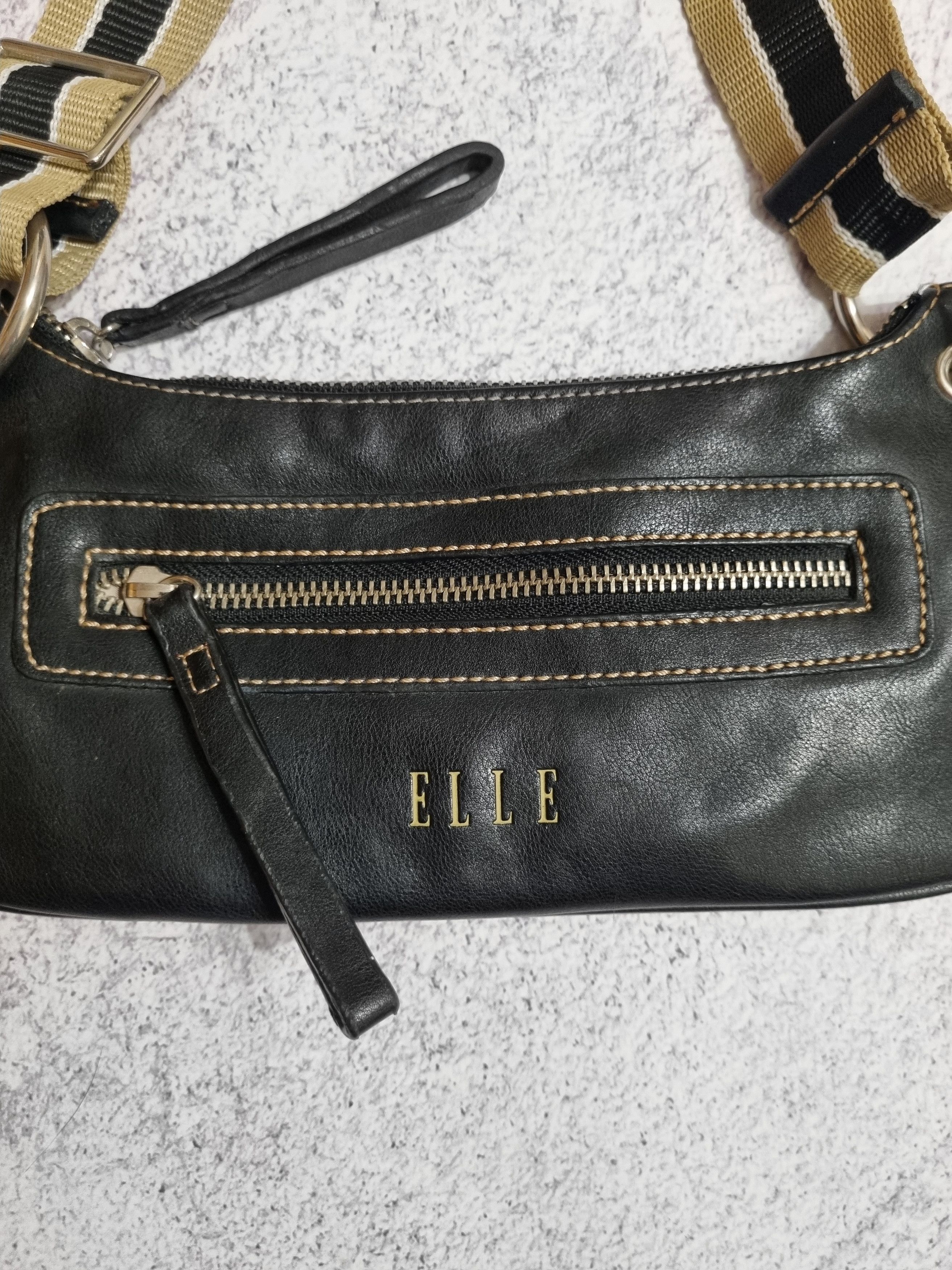Hysteric Glamour Vintage Elle Paris Y2K Leather Shoulder Bag Size ONE SIZE - 4 Thumbnail