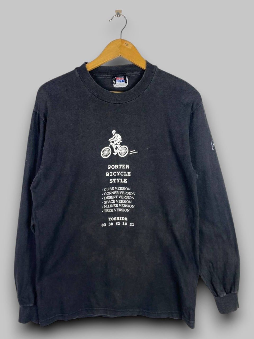 Porter porter by yoshida bicycle style longsleeves tee nice design Size US M / EU 48-50 / 2 - 1 Thumbnail