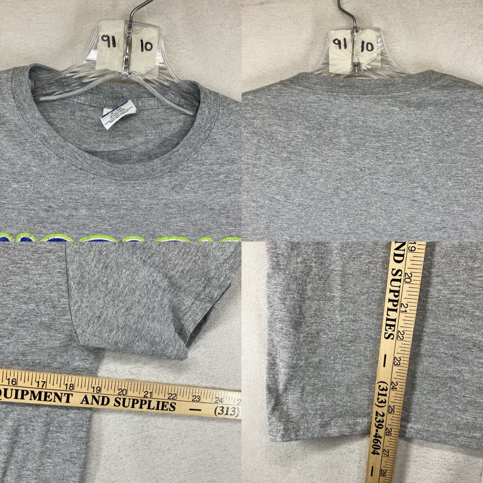 Vintage VINTAGE #1 DAD Graphic Tee WORLD'S GREATEST FARTER Funny T-Shirt Mens Small Gray 90s Retro Size US S / EU 44-46 / 1 - 8 Thumbnail