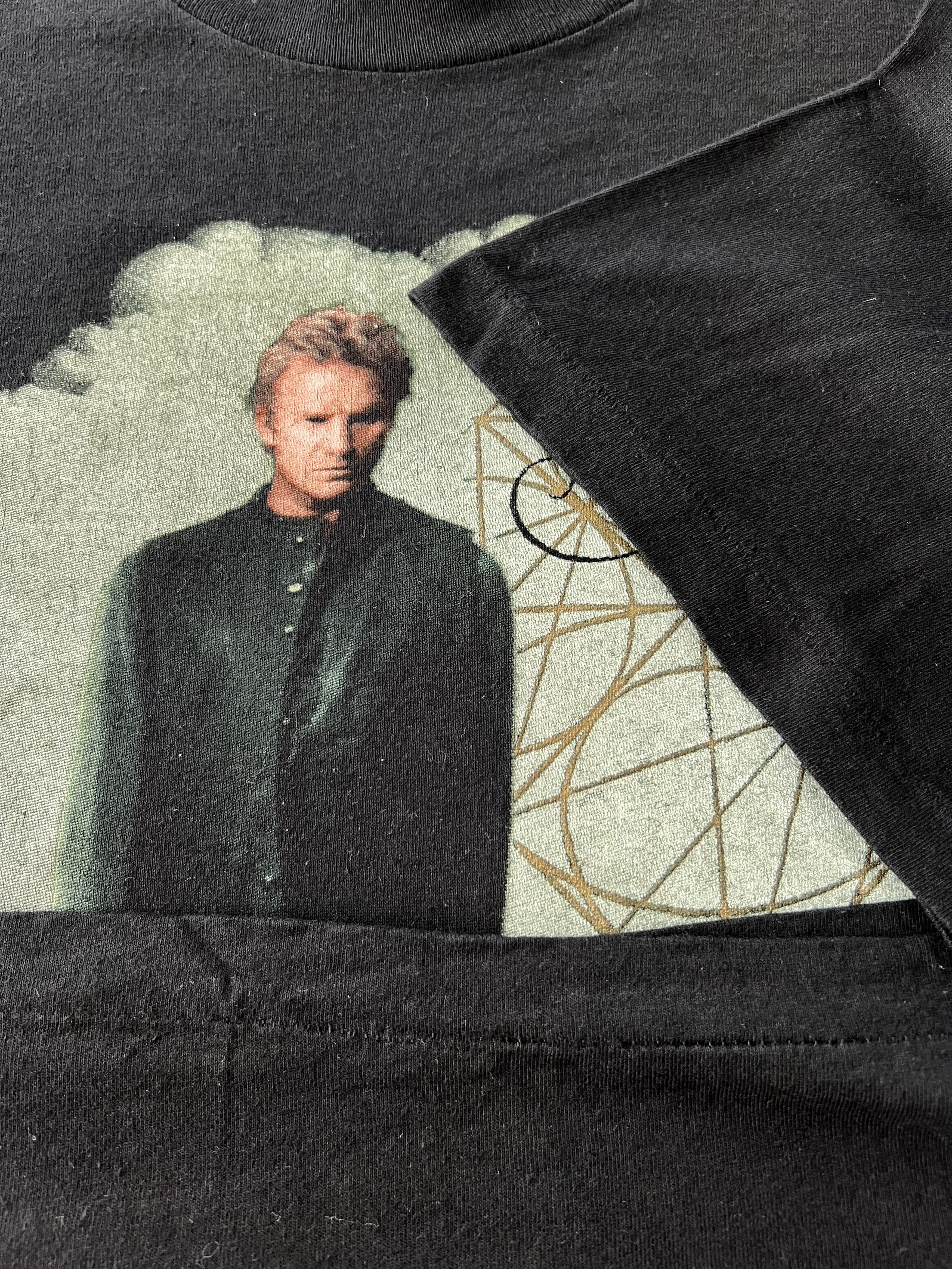 Band Tees Vintage 1991 Sting The Soul Cages Tour Black T-shirt Size US XL / EU 56 / 4 - 8 Thumbnail