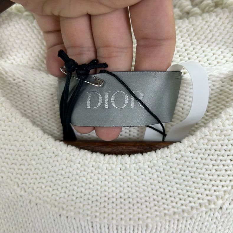 Dior Dior Letter logo puppy round-neck sweater Size US XL / EU 56 / 4 - 3 Thumbnail