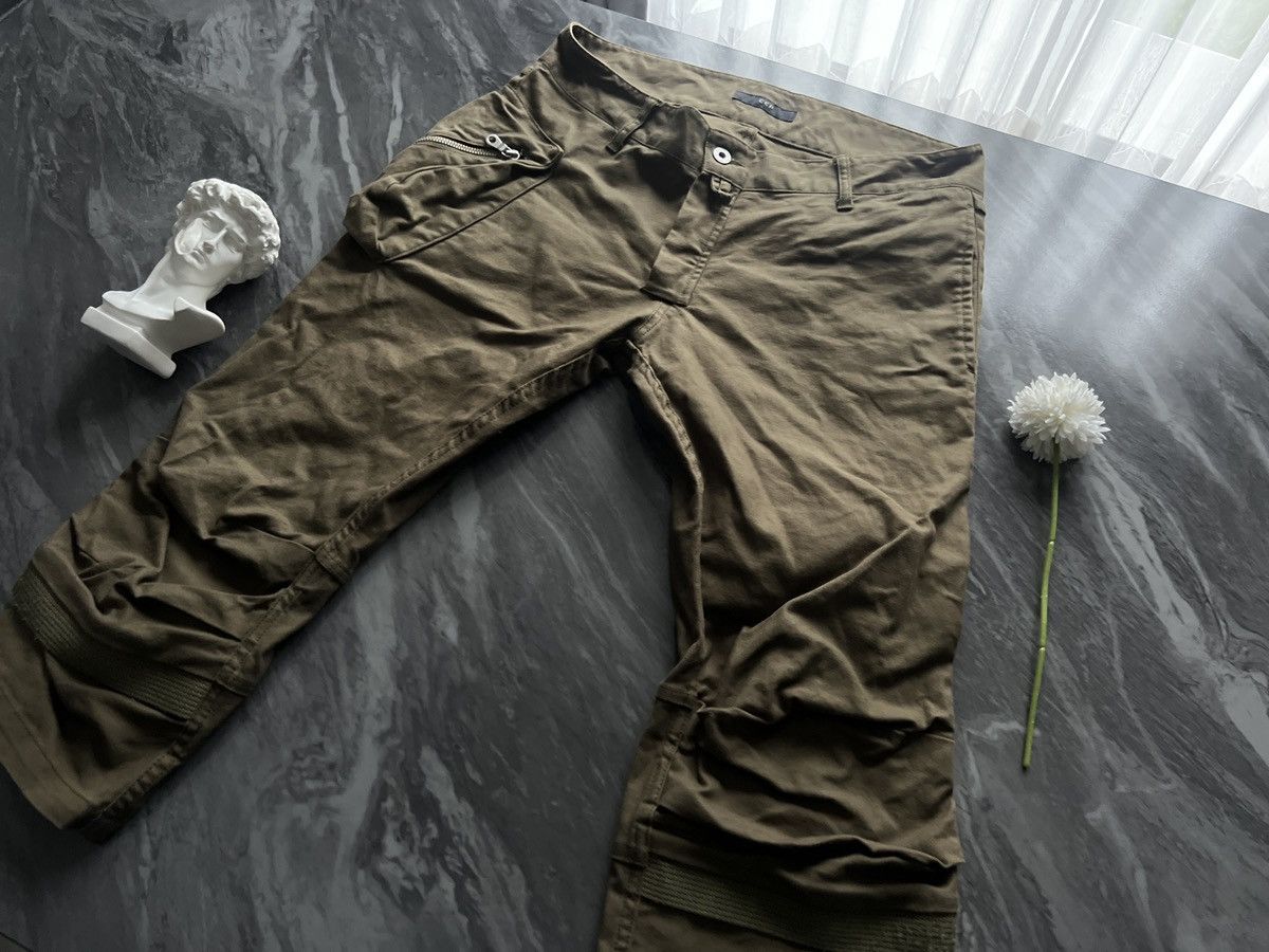 CCP (Crazy Character Print) CCP : Tactical Workwear Ivory Green Pants Size US 33 - 1 Thumbnail