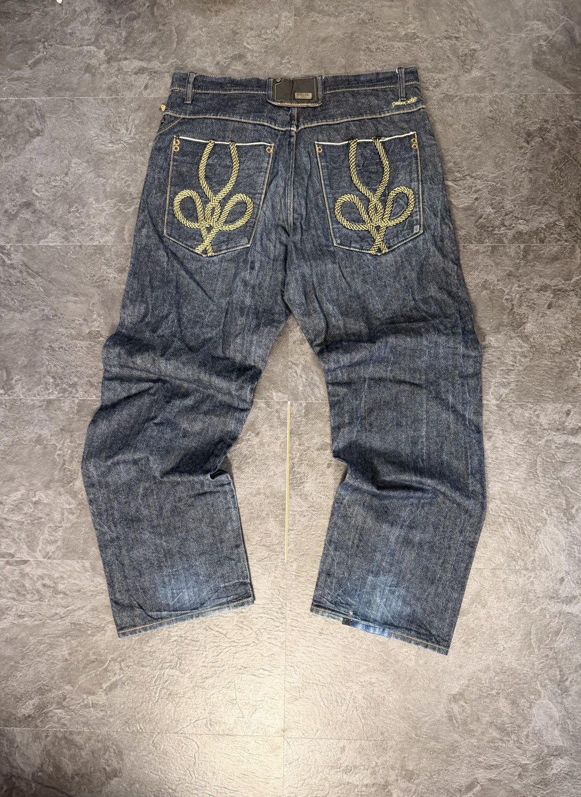 Pelle Pelle Vintage archive rare jeans Pelle Pelle,streetwear y2k japan Size US 38 / EU 54 - 2 Thumbnail