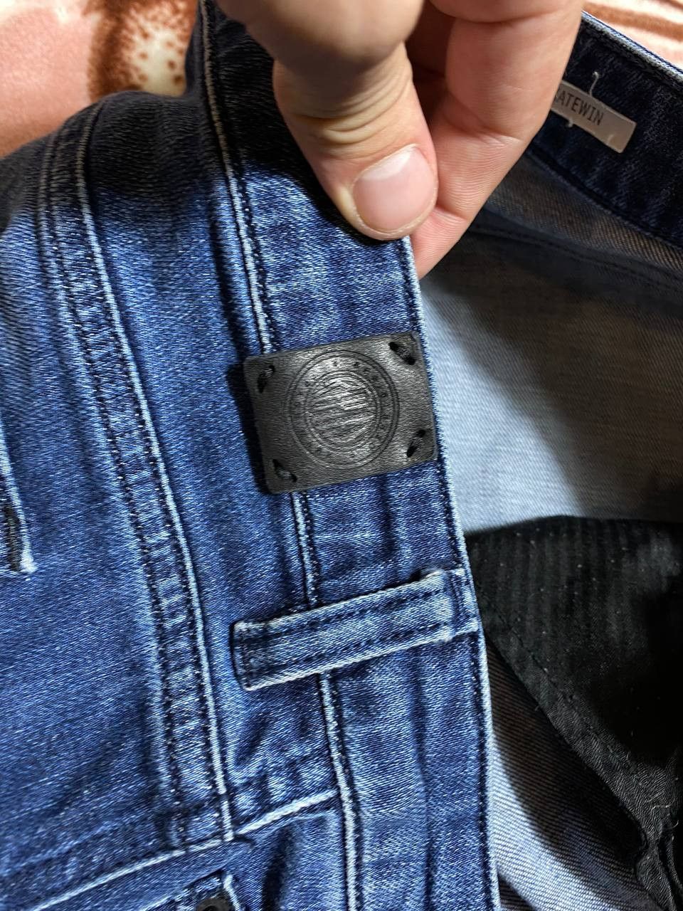 Japanese Brand Vintage Dirty Baggy Faded Jean Japan Avant Garde Style Size US 32 / EU 48 - 11 Thumbnail