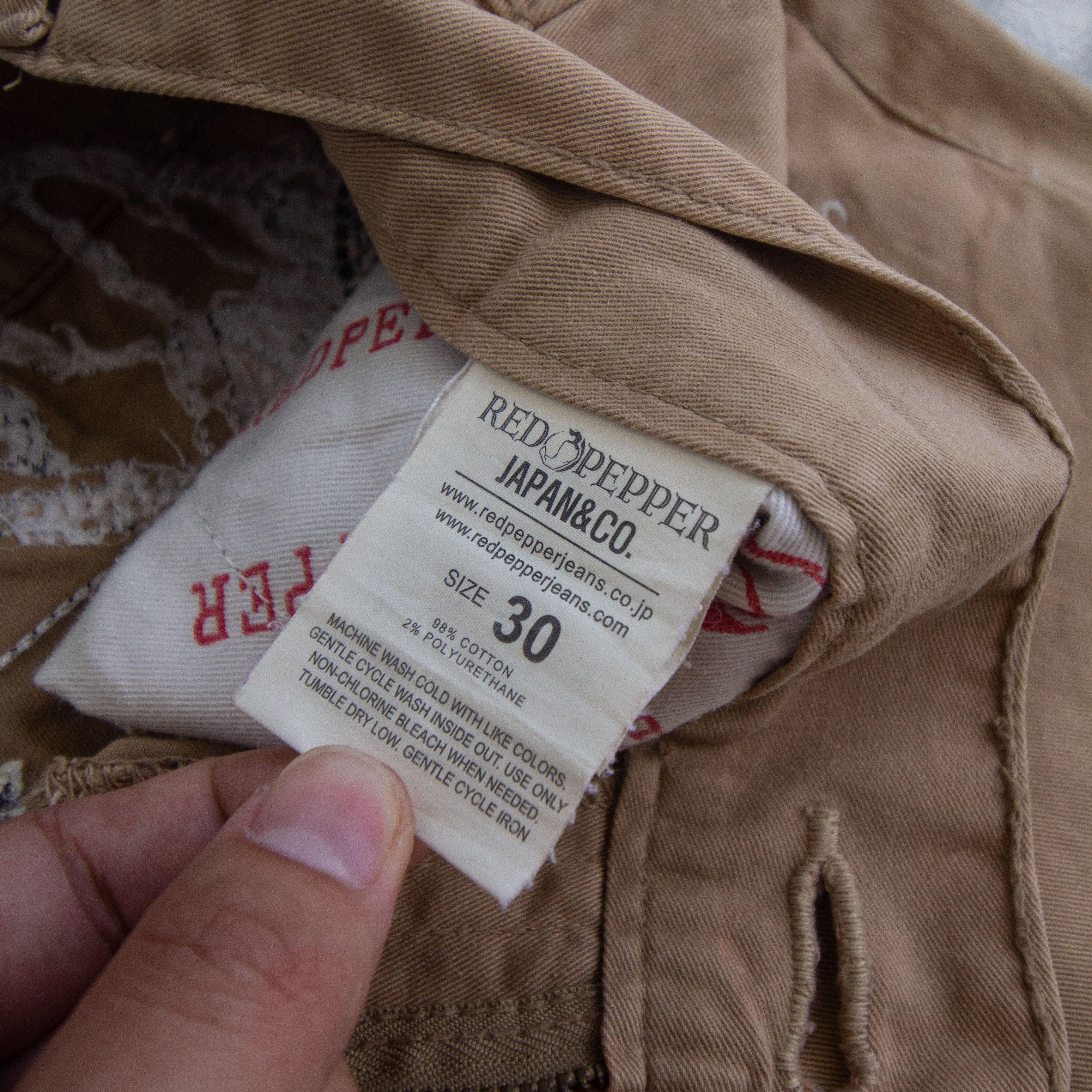 Japanese Brand Red Pepper Wings and Skulls Size US 34 / EU 50 - 11 Thumbnail