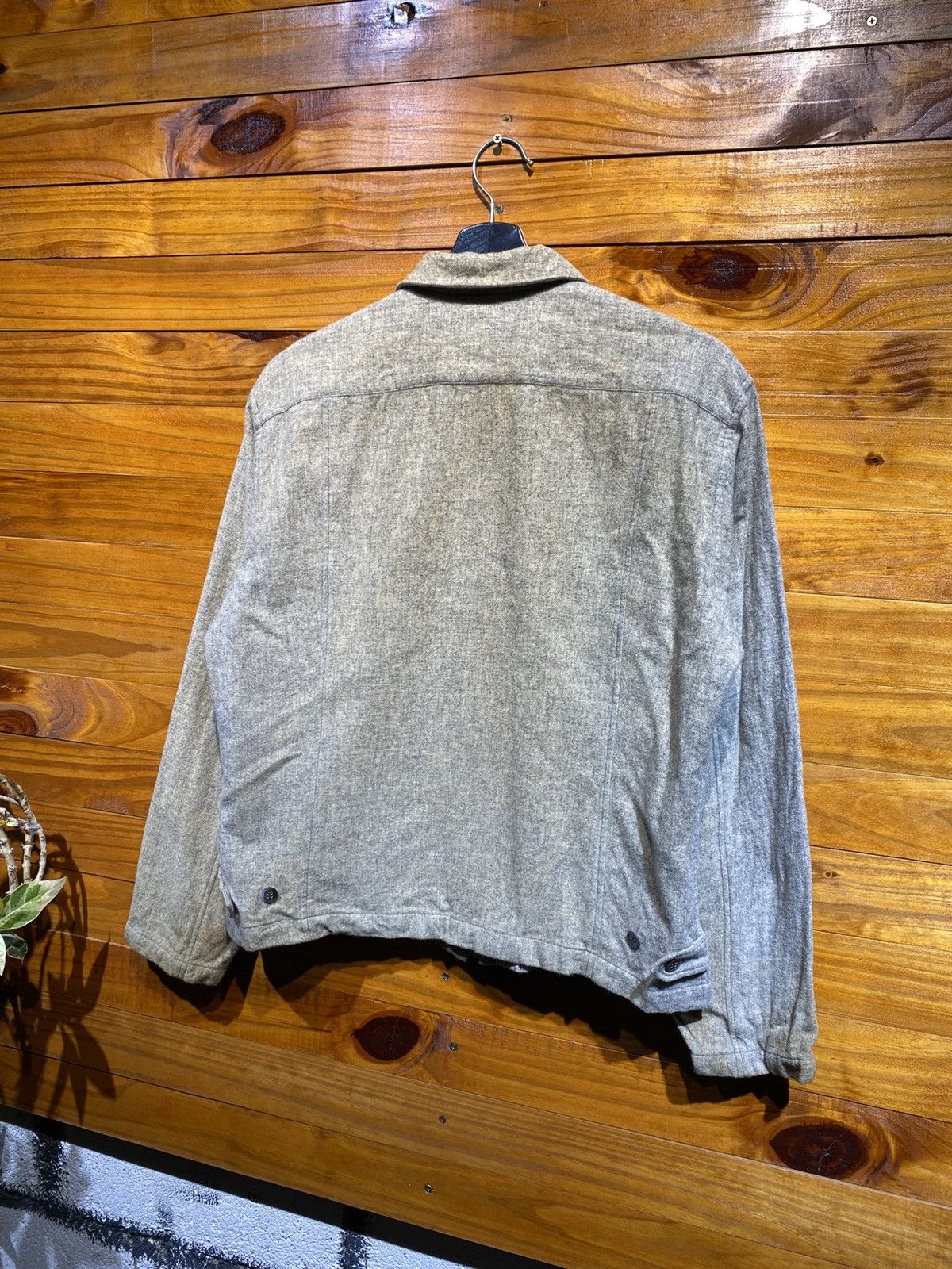 Comme des Garcons Homme Comme des Garçons Homme Wool Zip Jacket – Vintage Japanese Size US S / EU 44-46 / 1 - 16 Thumbnail