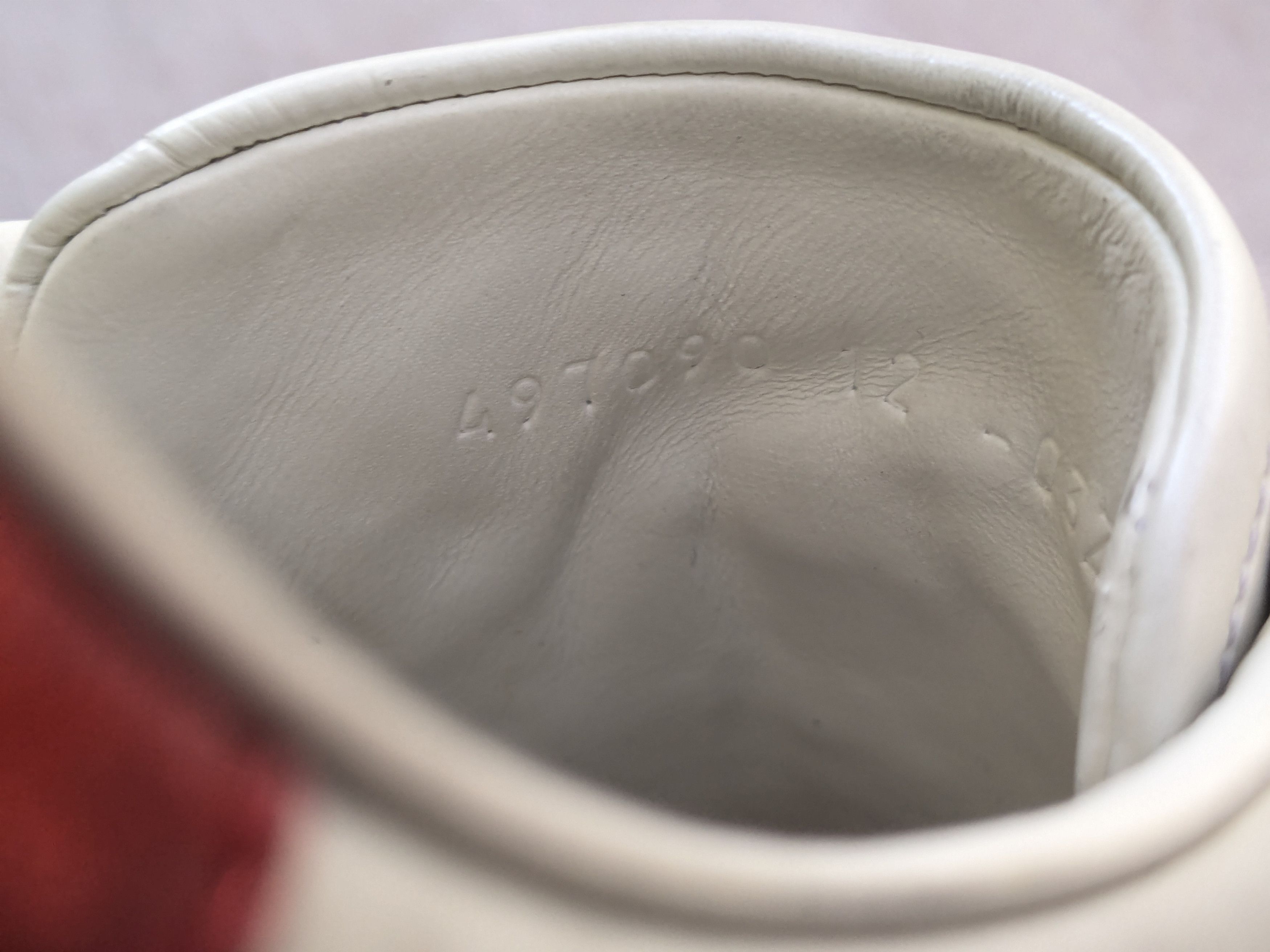Gucci Gucci Ace Sneakers White Leather Loved 12.5 Low Tops Size US 12.5 / EU 45-46 - 9 Thumbnail