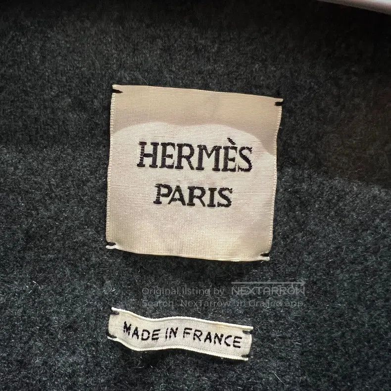 Hermes Hermes Cashmere cloak coat Size XXS / US 00 / IT 34 - 3 Thumbnail