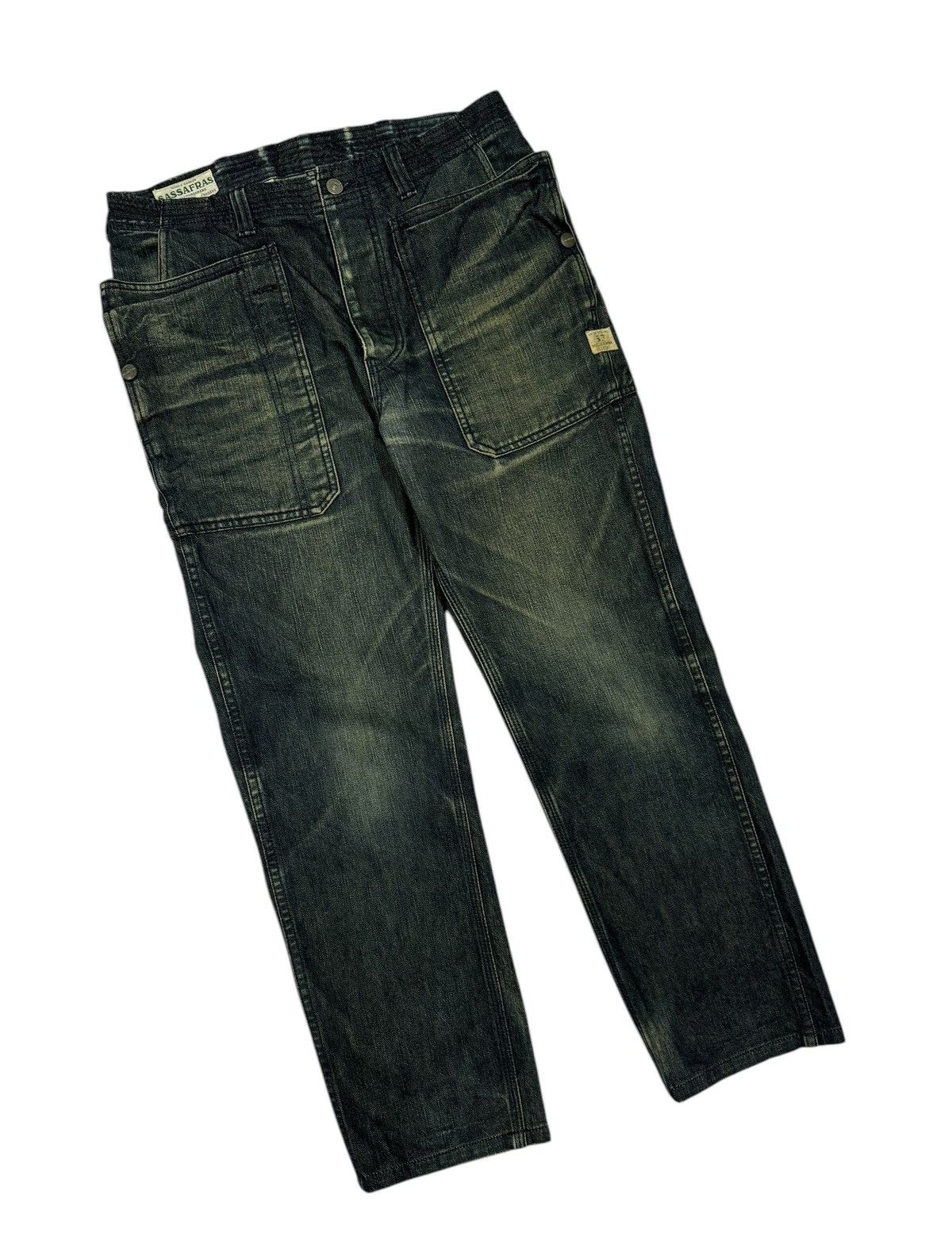 Mister Freedom Sassafras Puzzle Ring Multipocket Jeans Size US 31 - 5 Thumbnail