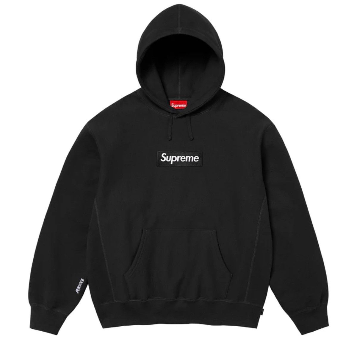 Supreme Box Logo Hooded Sweatshirt Black