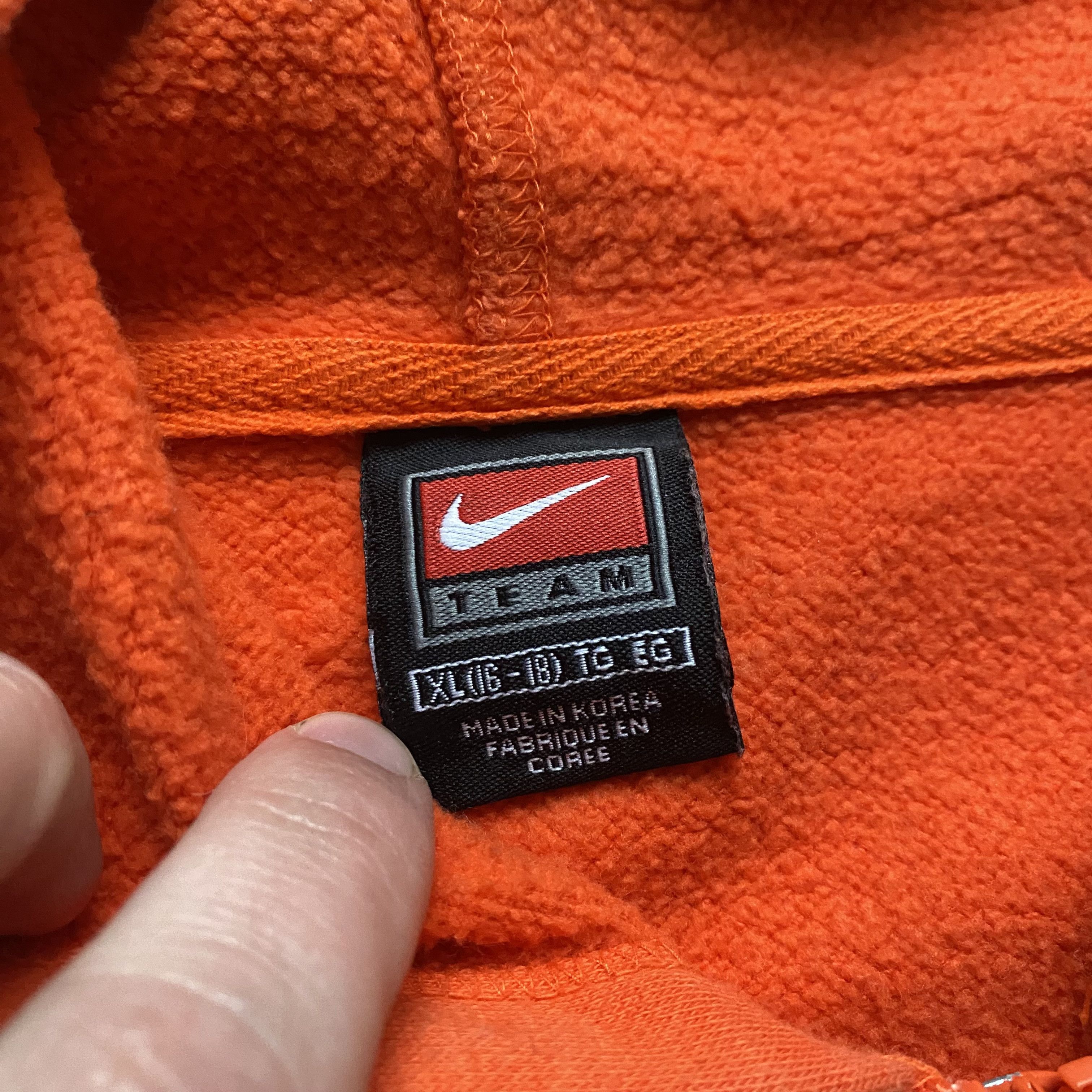 Nike 🍊 Vintage 80/90s Oregon Nike Boxy hoodie Zip up Y2K Size US M / EU 48-50 / 2 - 7 Thumbnail