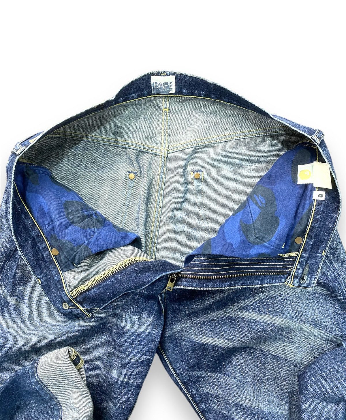 Bape Bape Multi Logo Denim Size US 34 / EU 50 - 7 Thumbnail