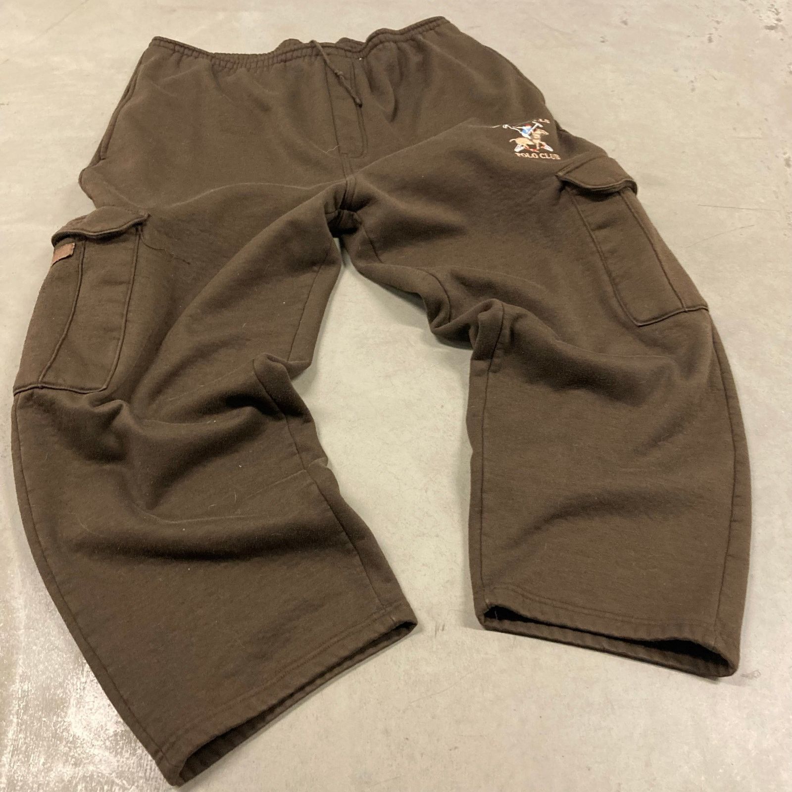 Vintage Baggy y2k Cargo sweatpants 32x27 Size US 32 / EU 48 - 1 Thumbnail