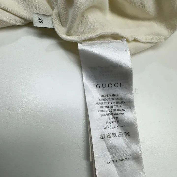 Gucci Gucci Gucci Embroidered Casual Short Sleeve T-Shirt -2506 Size US XS / EU 42 / 0 - 4 Thumbnail