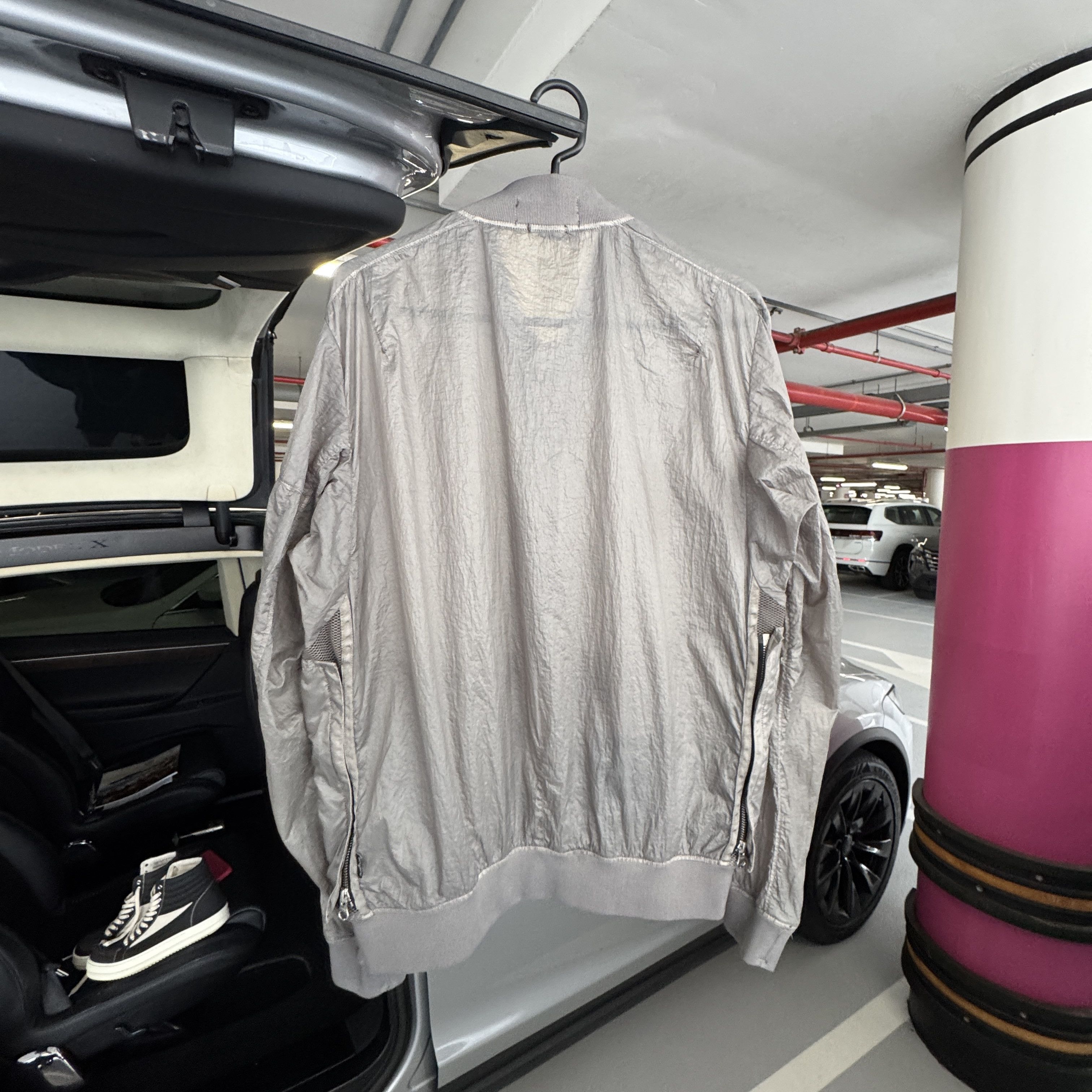 Stone Island Shadow Project Stone Island Shadow Project Lucid Grey Bomber Jacket Size L Size US L / EU 52-54 / 3 - 6 Thumbnail