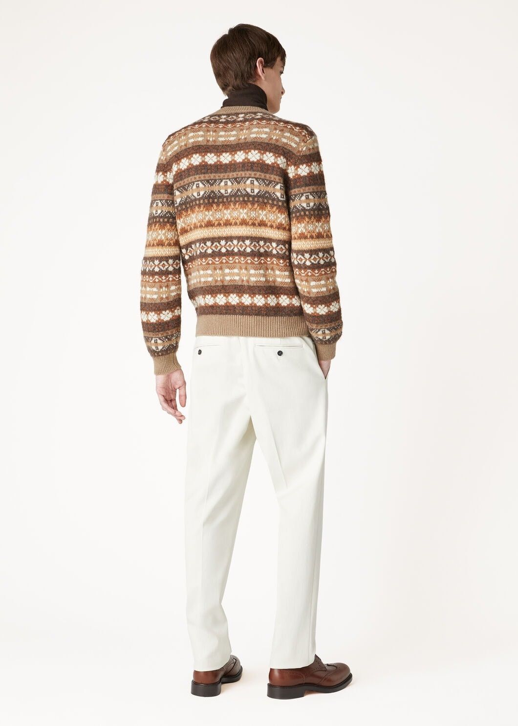 Loro Piana o1w1db10725 FAO2935 Scopello Crewneck Sweater in Multicolor Size US M / EU 48-50 / 2 - 5 Thumbnail