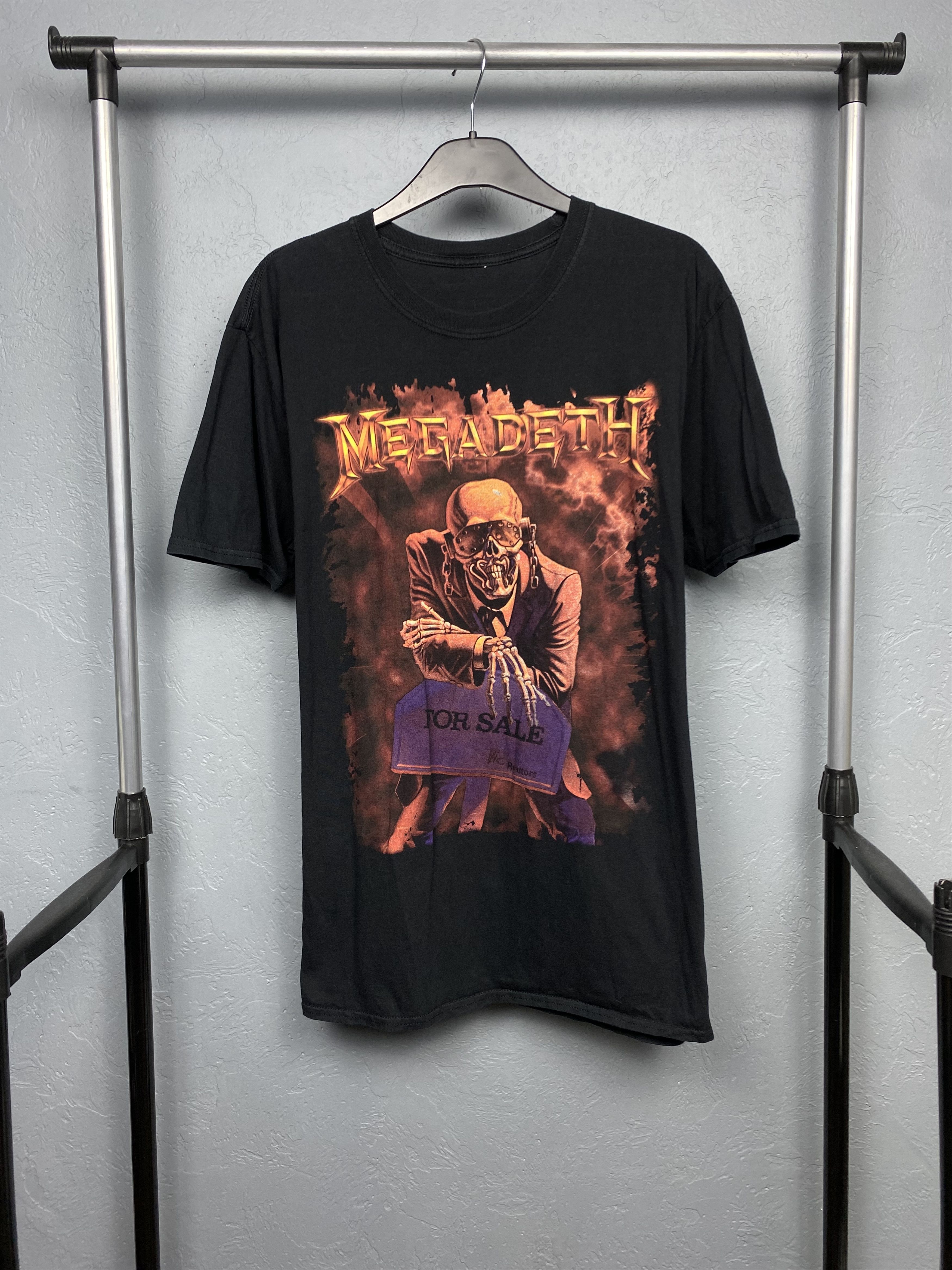 Megadeth Megadeth Vintage Mens Rock Band T-Shirt Size US L / EU 52-54 / 3 - 1 Thumbnail