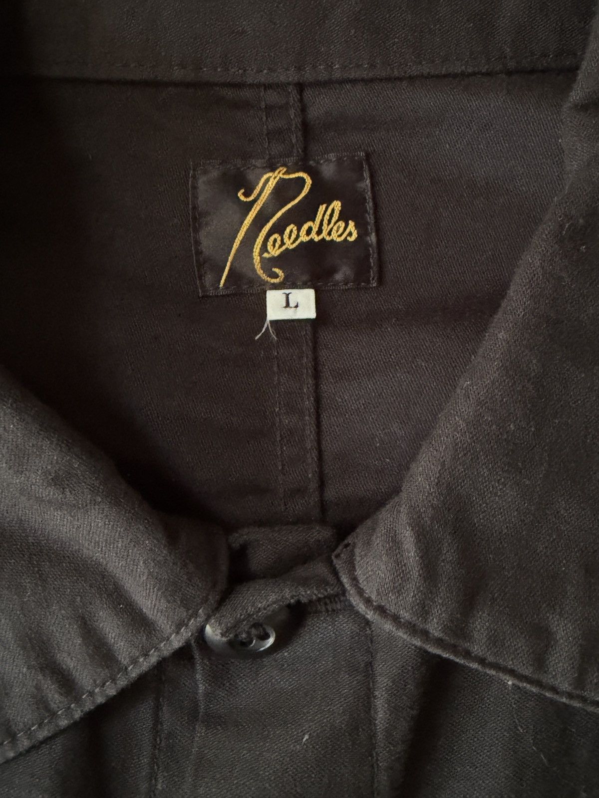 Needles Needles Reversed Sateen Coverall Jacket Size US L / EU 52-54 / 3 - 4 Thumbnail
