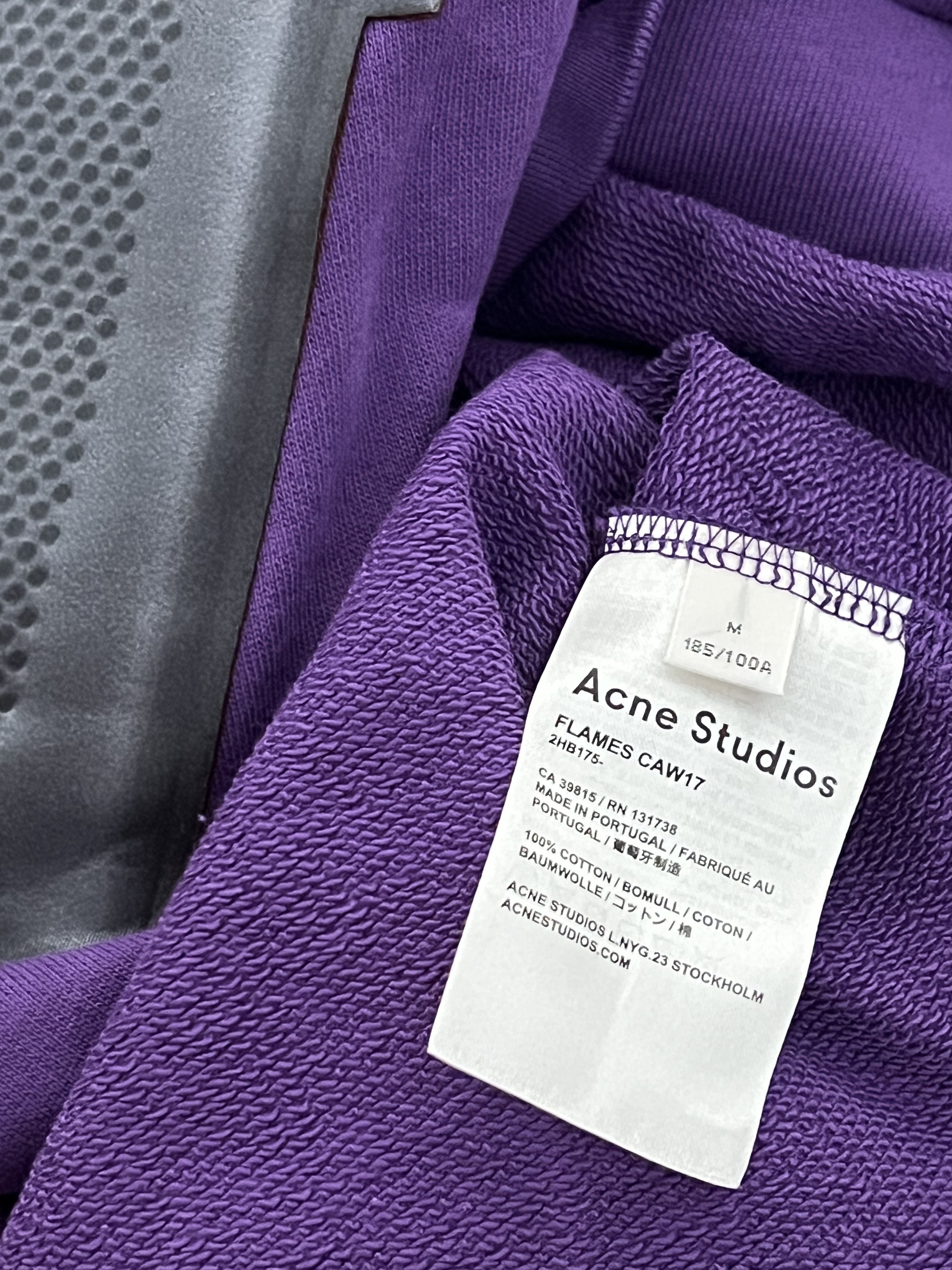 Acne Studios Purple Tape Recorder Jumper Size US M / EU 48-50 / 2 - 7 Thumbnail