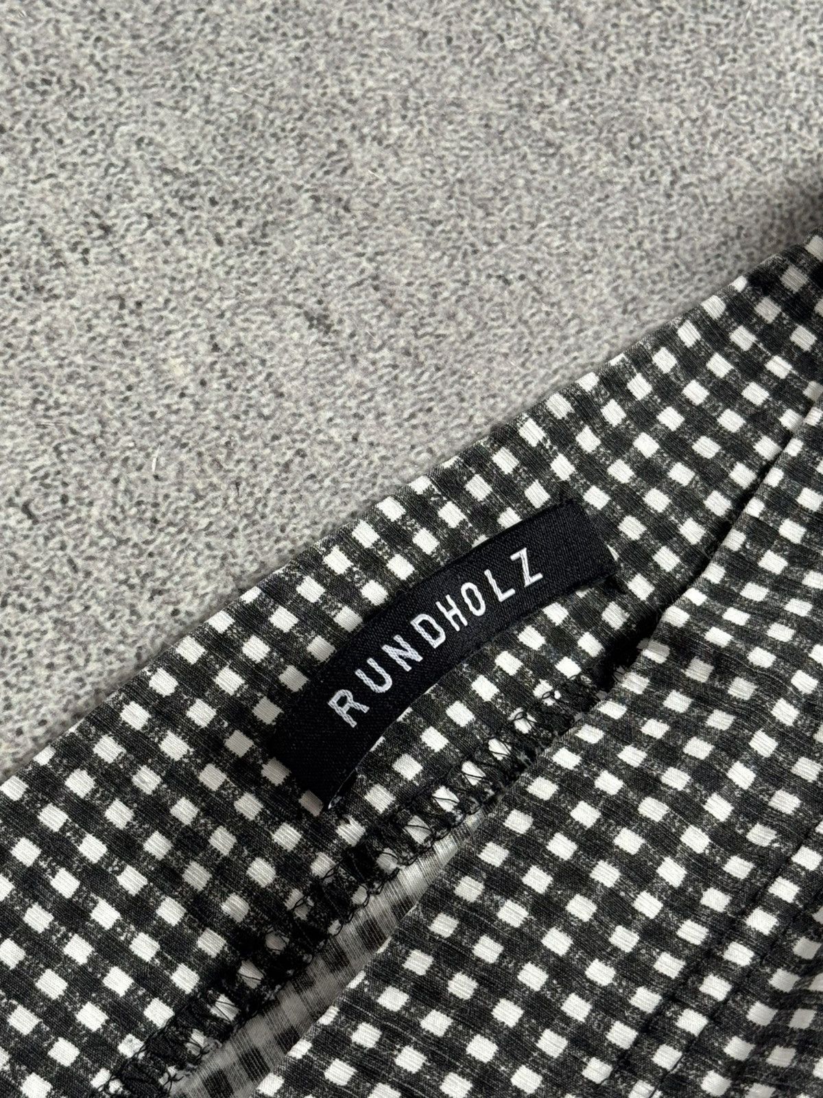 Rundholz Rundholz Chekered relaxed harem pants chinos trousers baggy Size 27" / US 4 / IT 40 - 5 Thumbnail