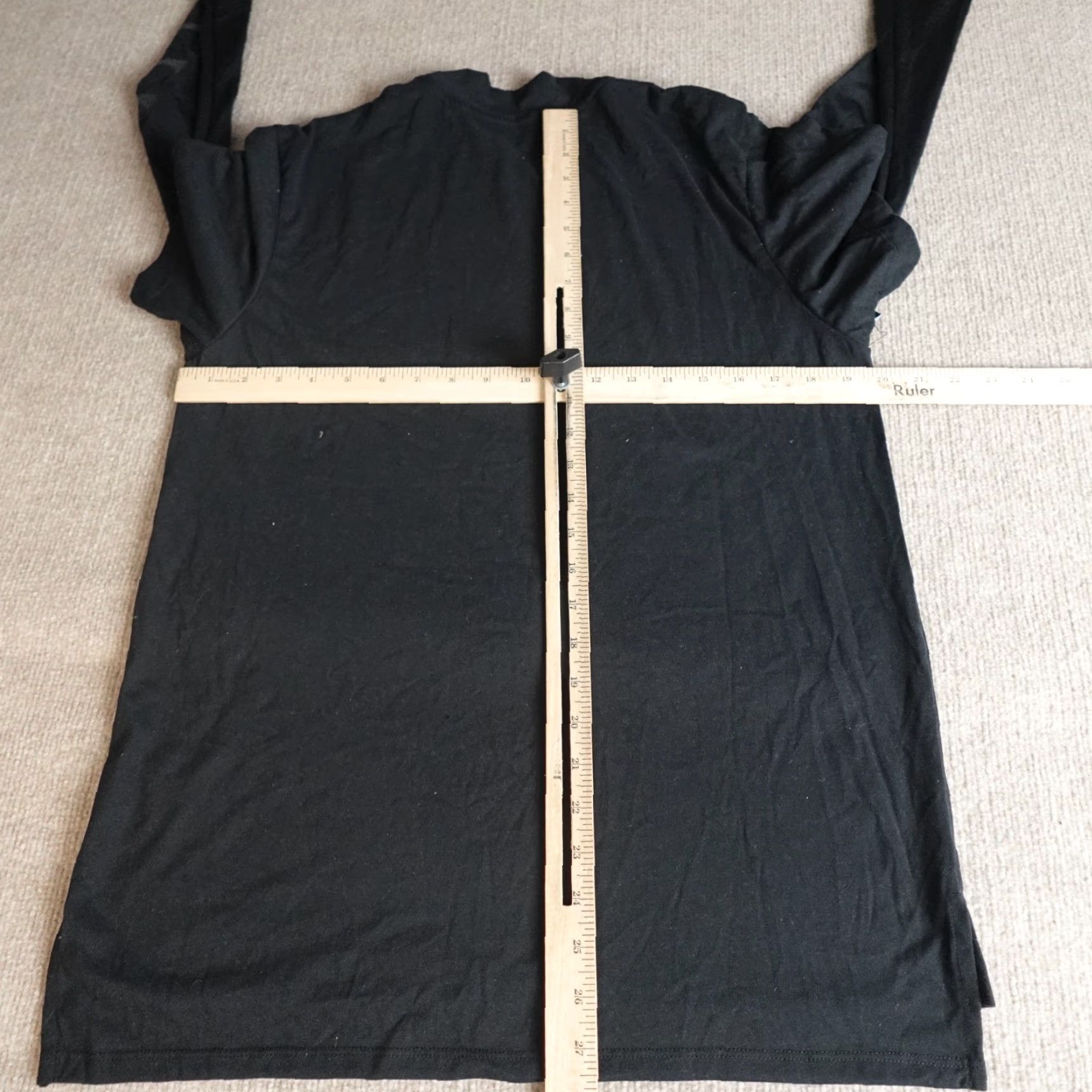 Nike VINTAGE Nike Mens Shirt M Black Long Sleeve Nike Dri-Fit Size US M / EU 48-50 / 2 - 3 Thumbnail