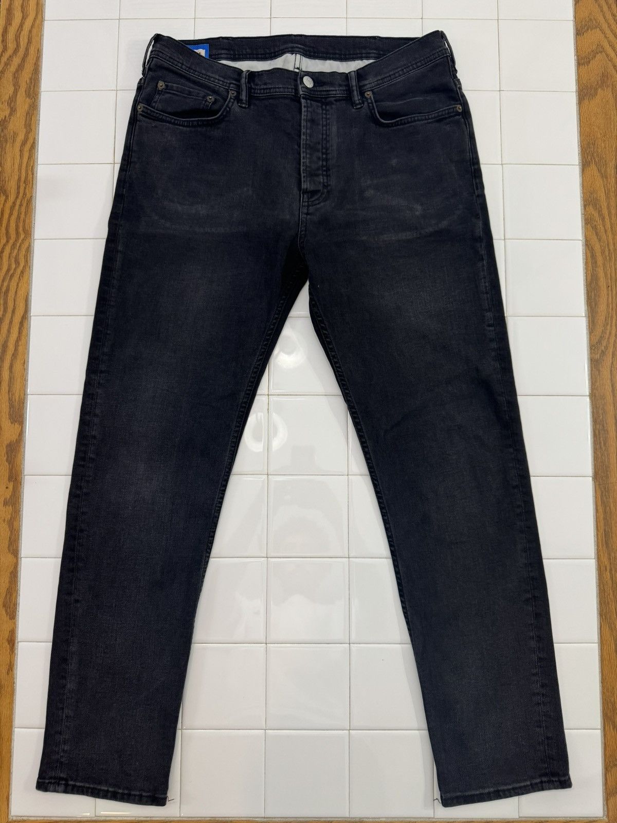 Acne Studios Acne Studio River - Used Black Size US 34 / EU 50 - 2 Thumbnail