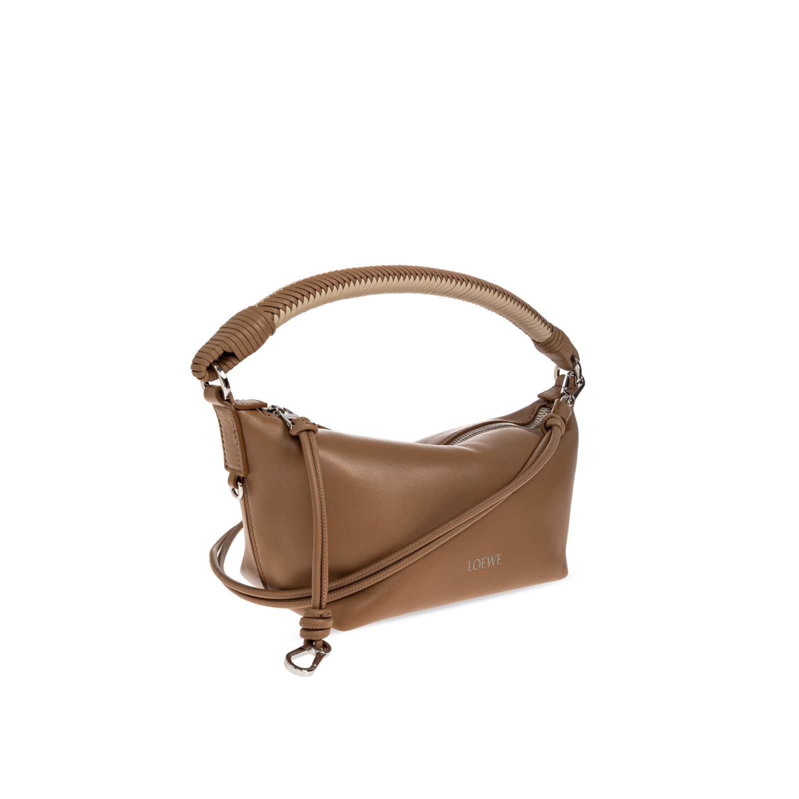 Loewe LOEWE $2500 Cala Mini Mocha/Beige Top Handle Bag New Size ONE SIZE - 3 Thumbnail