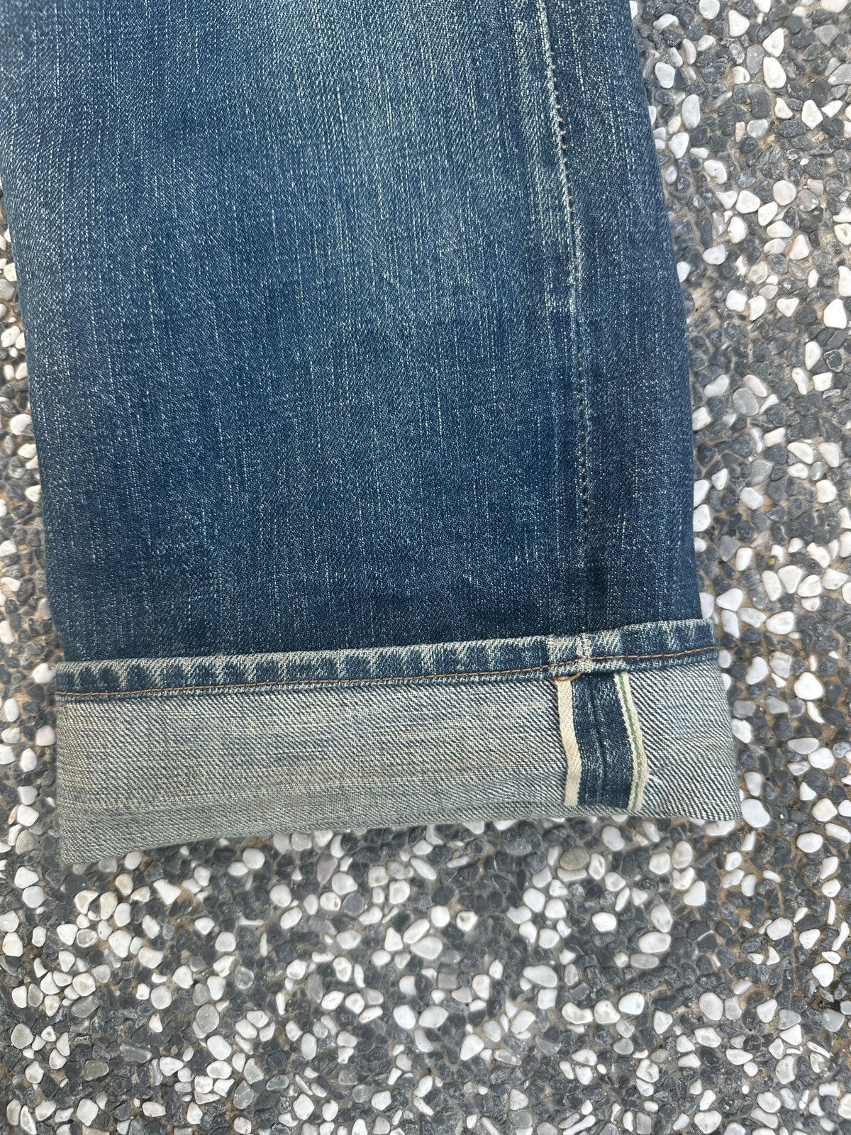Stevenson Overall Co. Vintage Stevenson Overall Co. Selvedge Denim faded jeans Size US 34 / EU 50 - 11 Thumbnail
