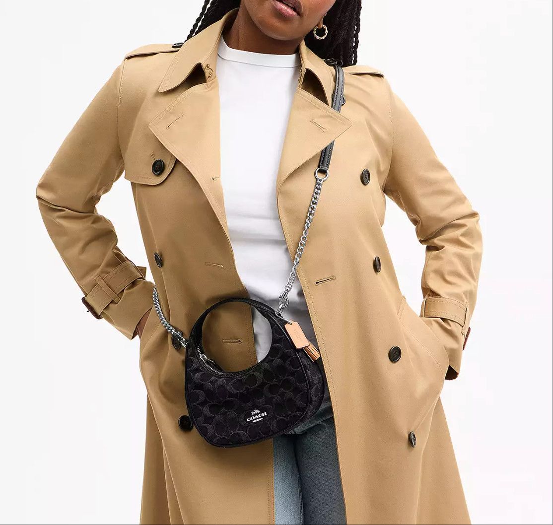 Coach Carmen Mini Crossbody Bag In Signature Denim CCZ47 Size ONE SIZE - 8 Thumbnail