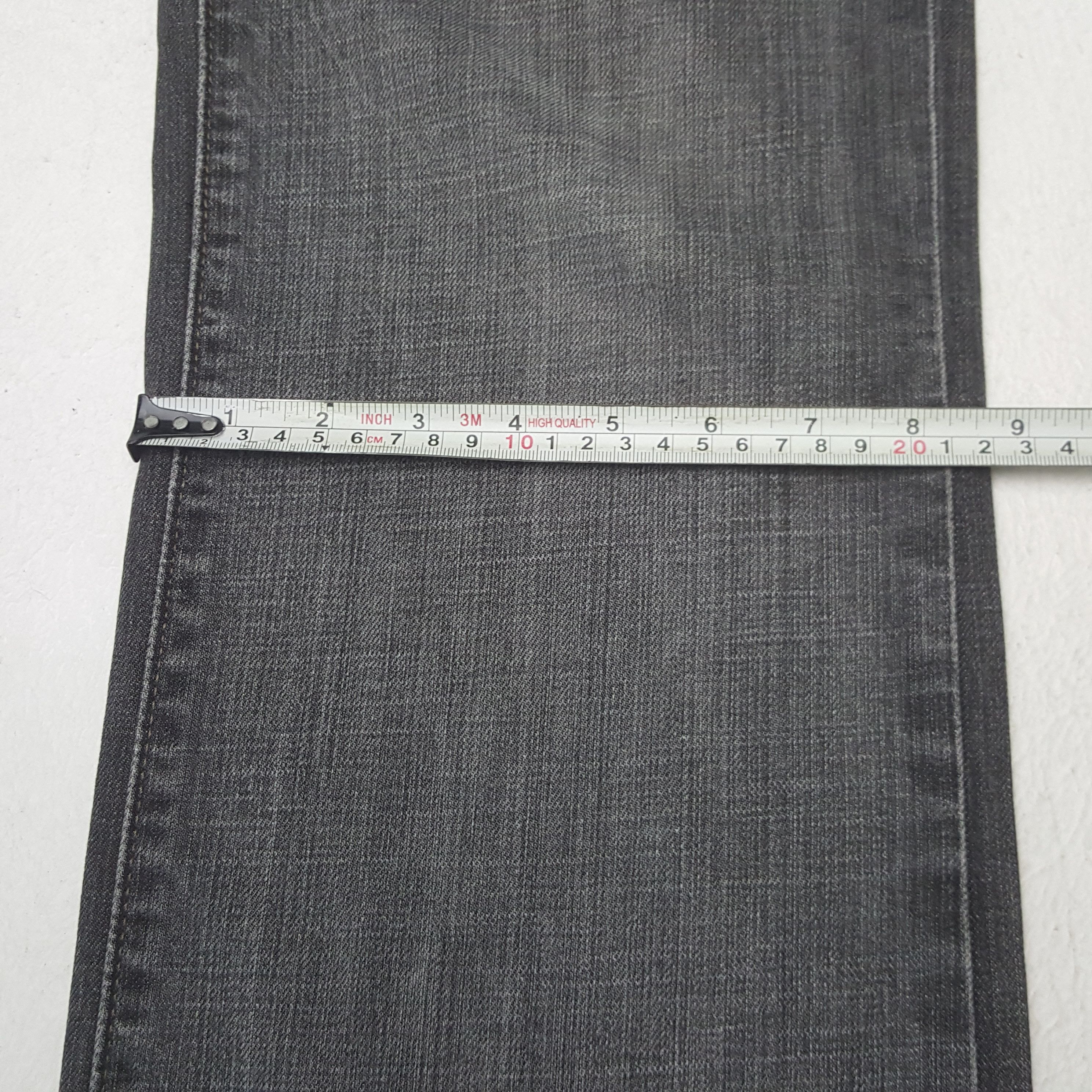Ed Hardy × Vintage Vintage Ed Hardy Spell Out Logo Denim Jeans Size 34" / US 12 / IT 48 - 10 Thumbnail