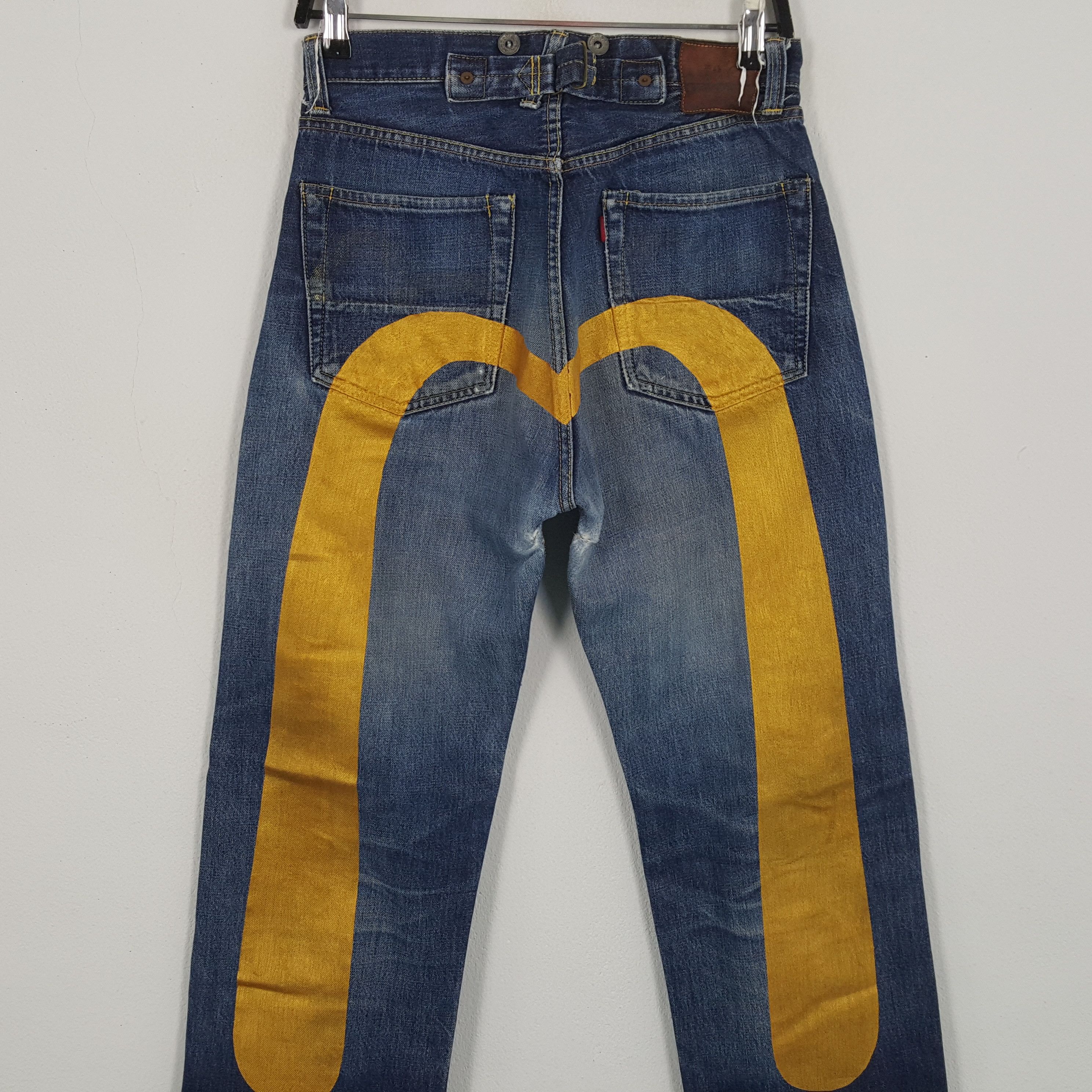 Evisu × Japanese Brand × Vintage EVIS Japanese Brand Streetwear Custom Daicock Jeans Size US 28 / EU 44 - 2 Thumbnail