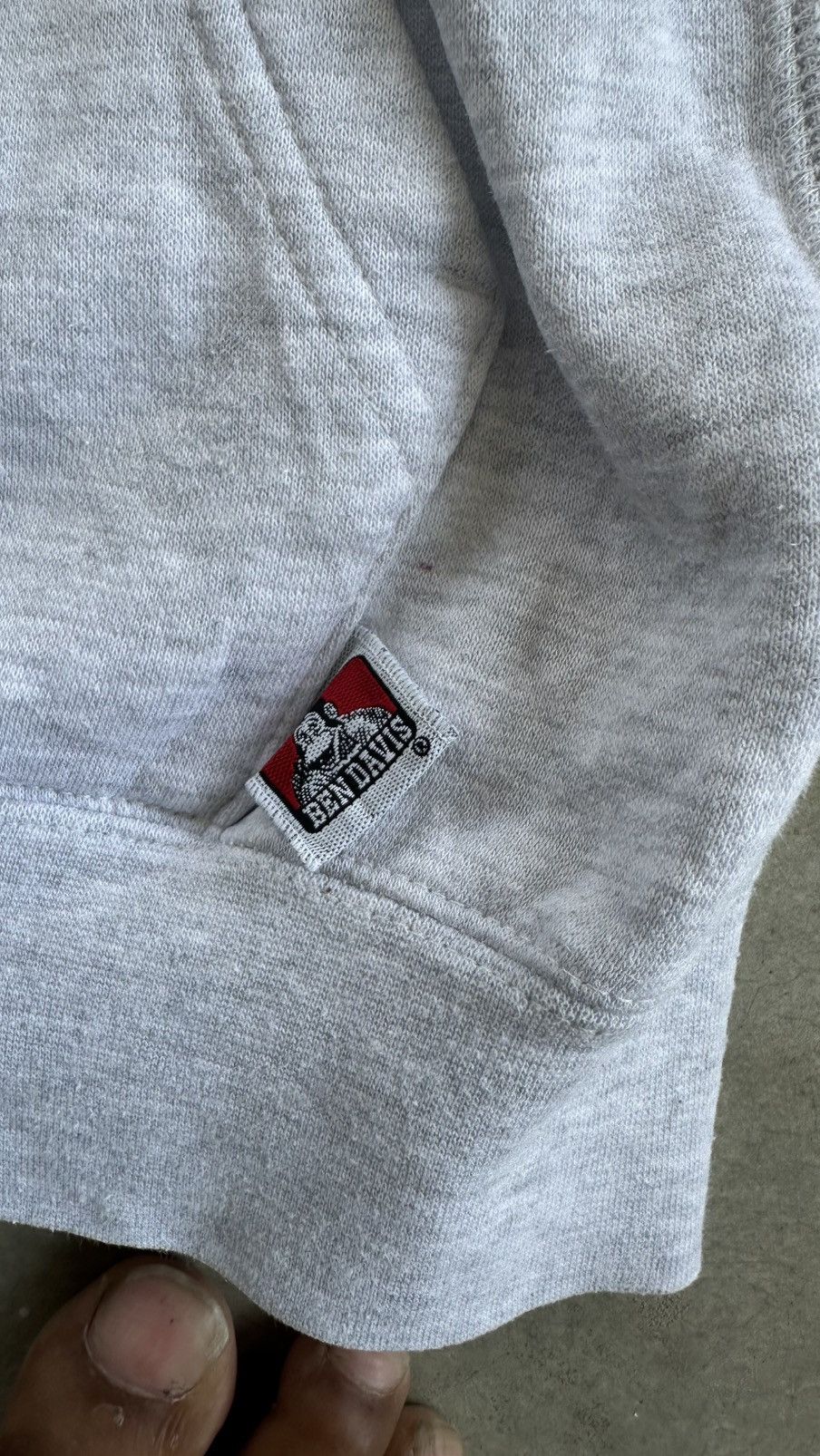 Ben Davis BEN DAVIS SPELLOUT HEAVY HOODIE Size US L / EU 52-54 / 3 - 3 Thumbnail