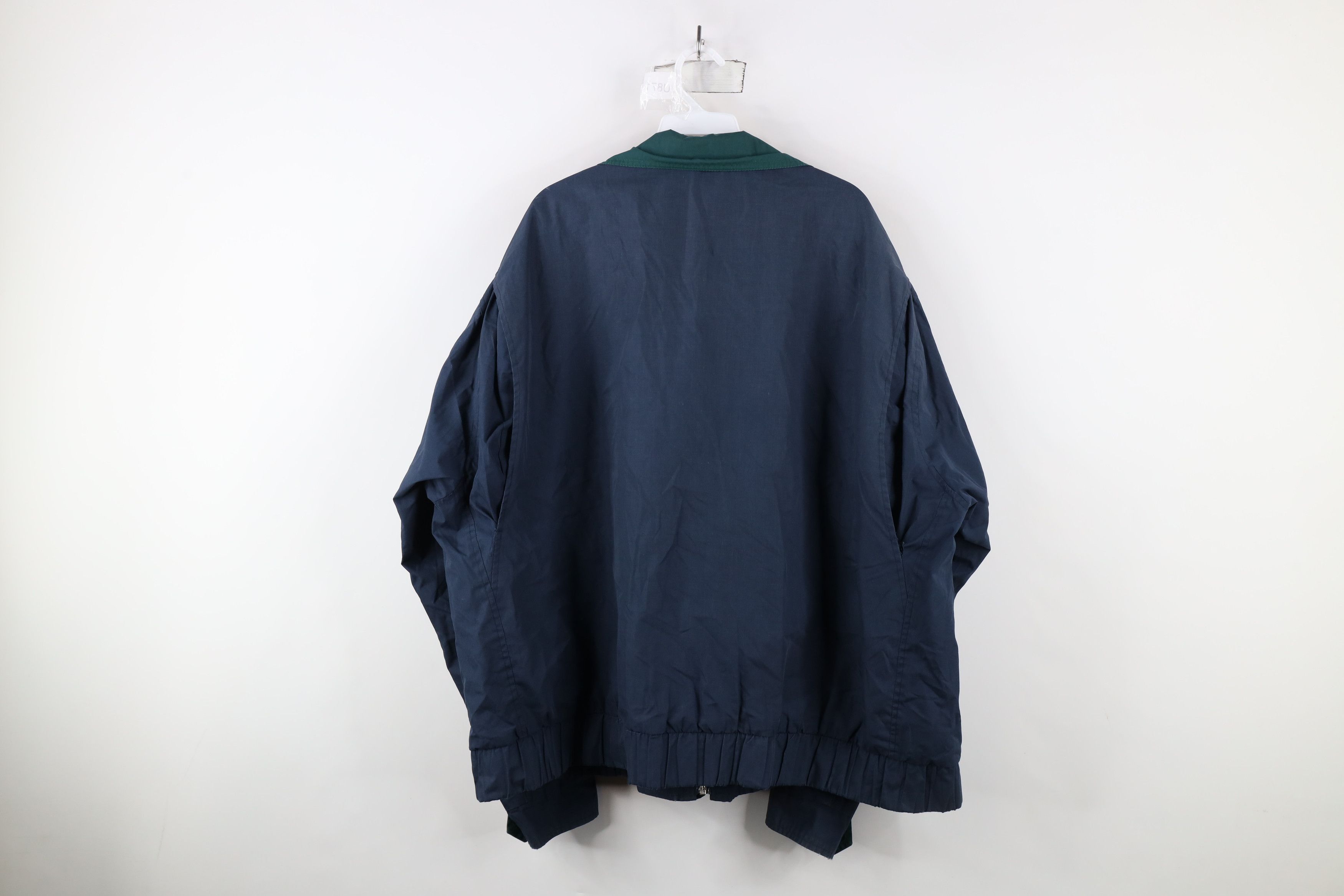 Members Only × Vintage Vintage 90s Members Only Lined Cafe Racer Windbreaker Jacket Size XXL / US 16-18 / IT 52-54 - 14 Thumbnail