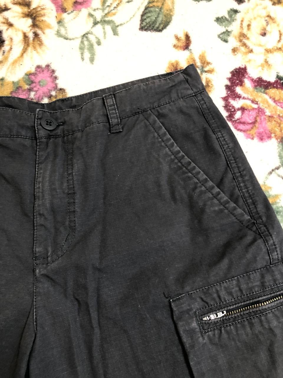Nike Nike Men's Shorts Navy Size 30 Cargo Zipper Pockets Logo Size US 30 / EU 46 - 8 Thumbnail