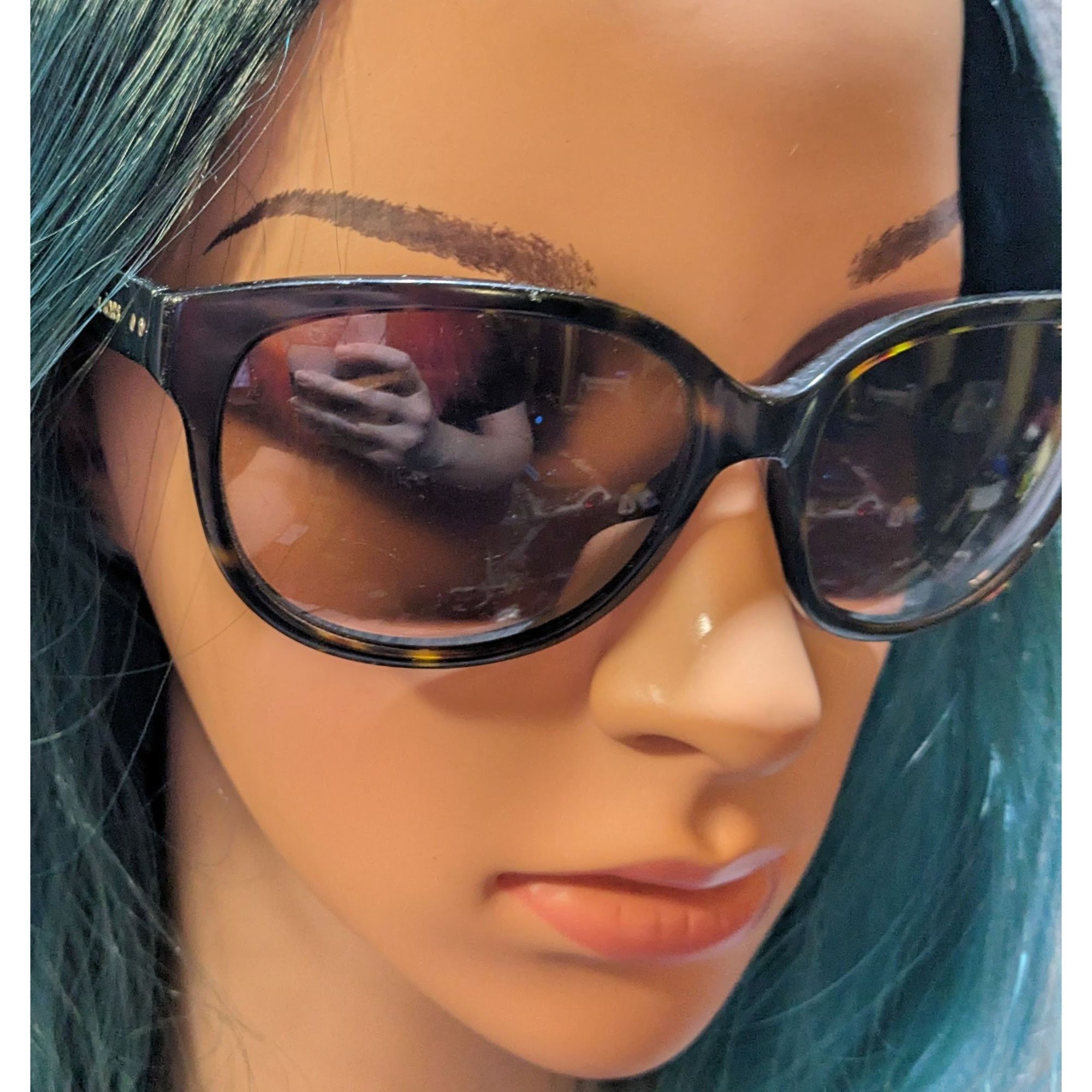 Michael Kors Michael Kors Santa Barbara Dark Tortoise Sunglasses Size ONE SIZE - 8 Thumbnail